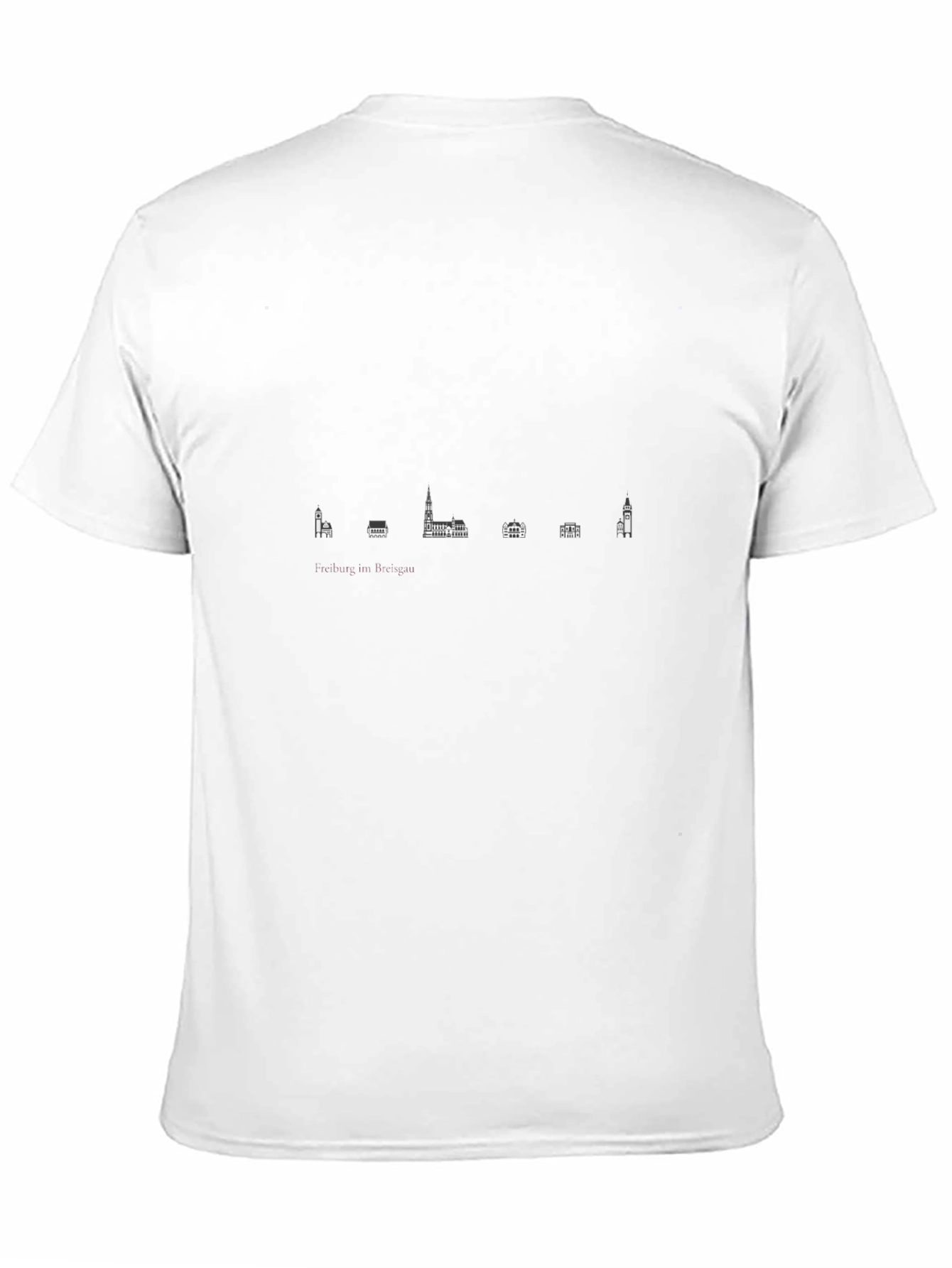 Venice Skyline Black T-Shirt