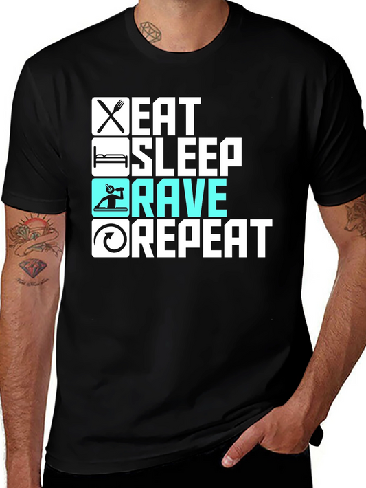 Eat Sleep Rave Repeat T-Shirt