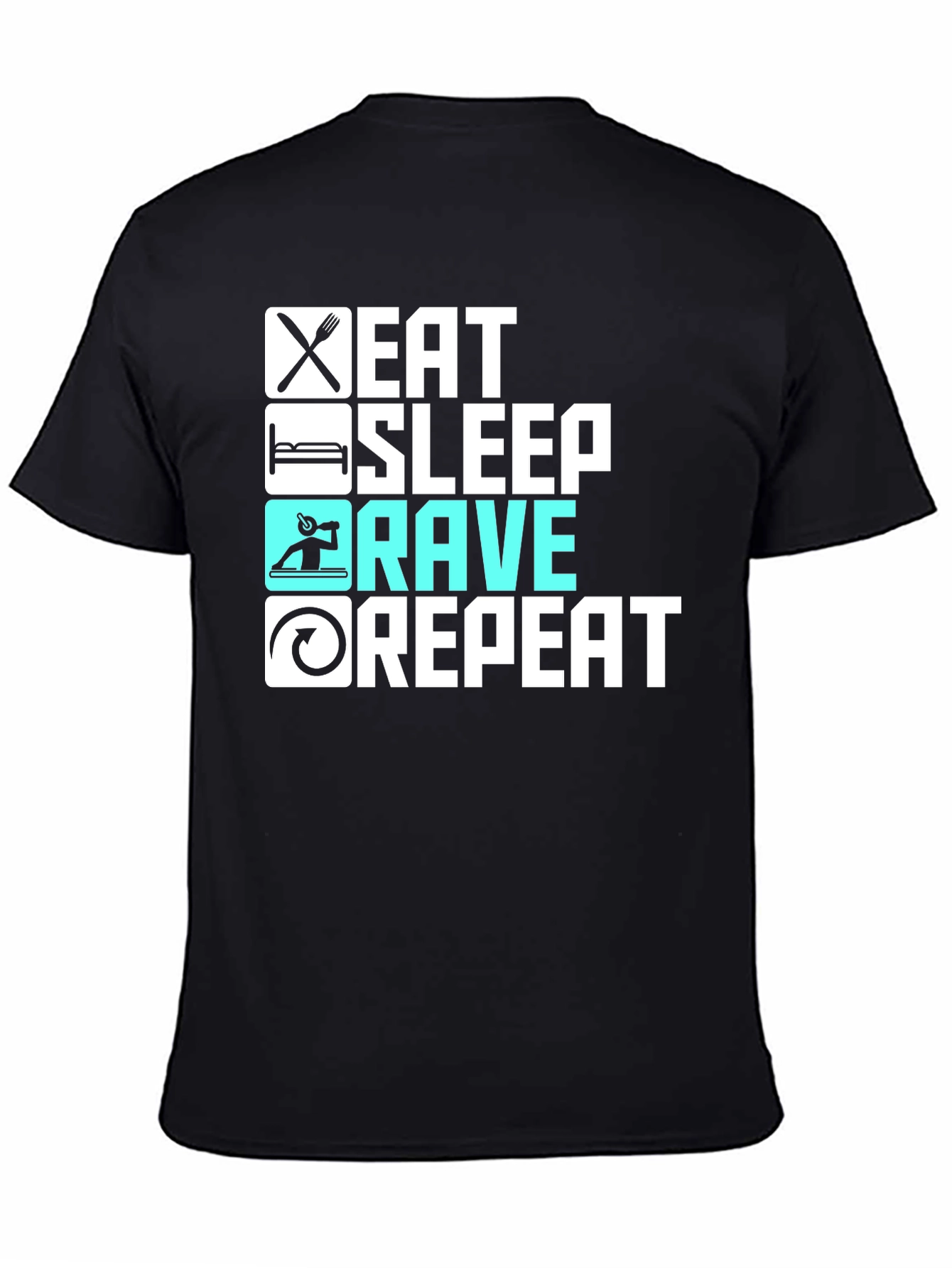 Eat Sleep Rave Repeat T-Shirt