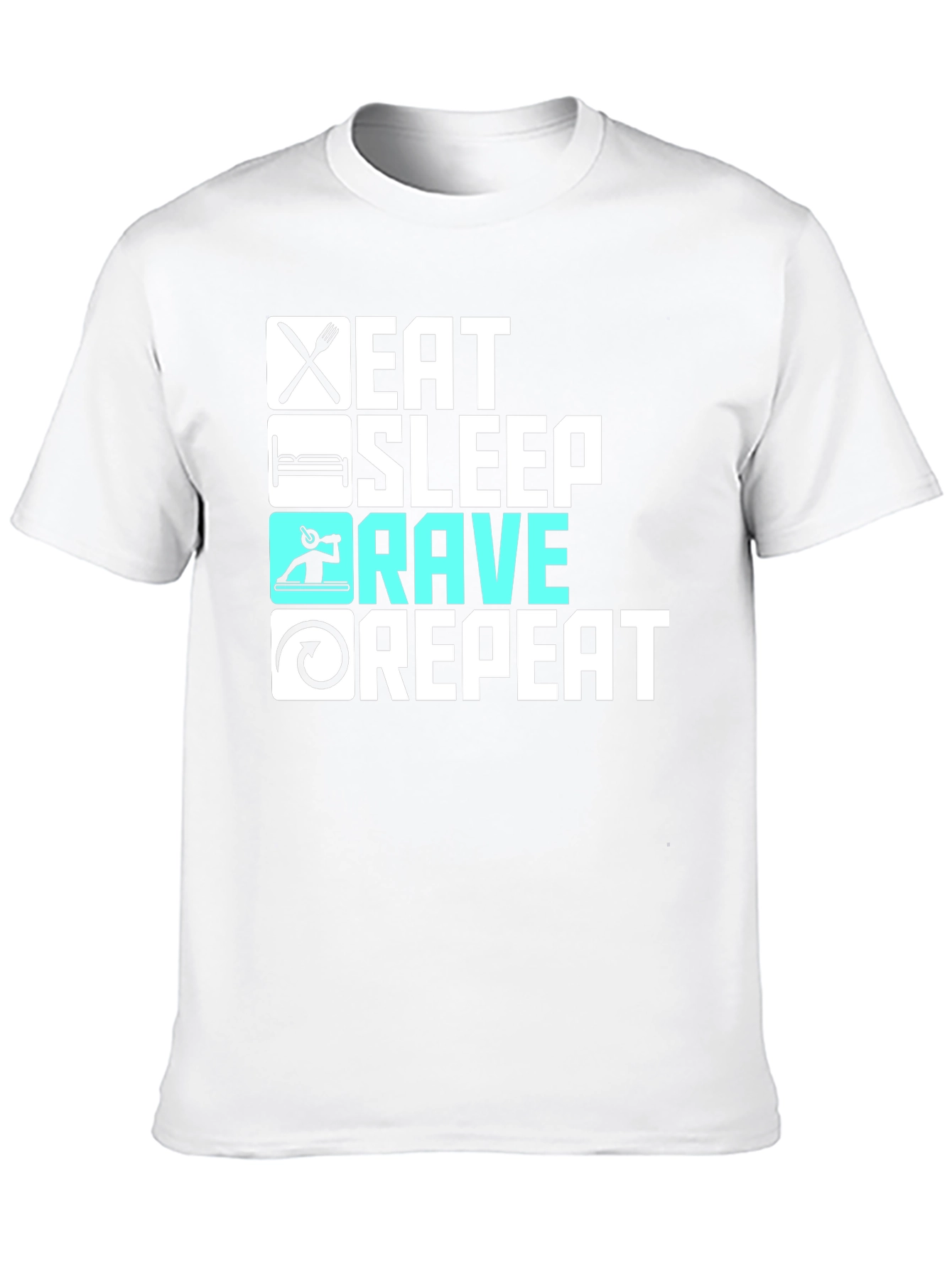 Eat Sleep Rave Repeat T-Shirt