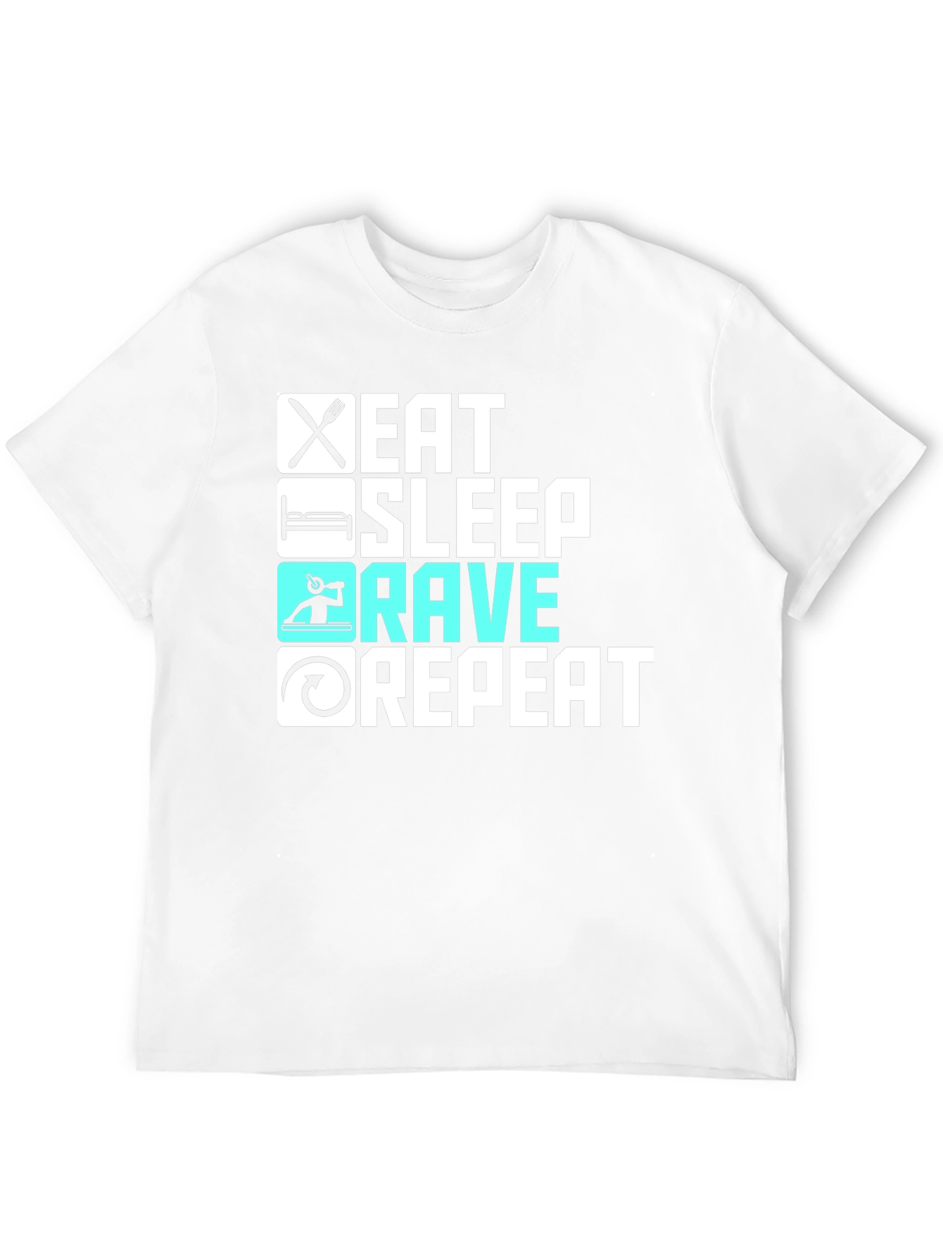 Eat Sleep Rave Repeat T-Shirt