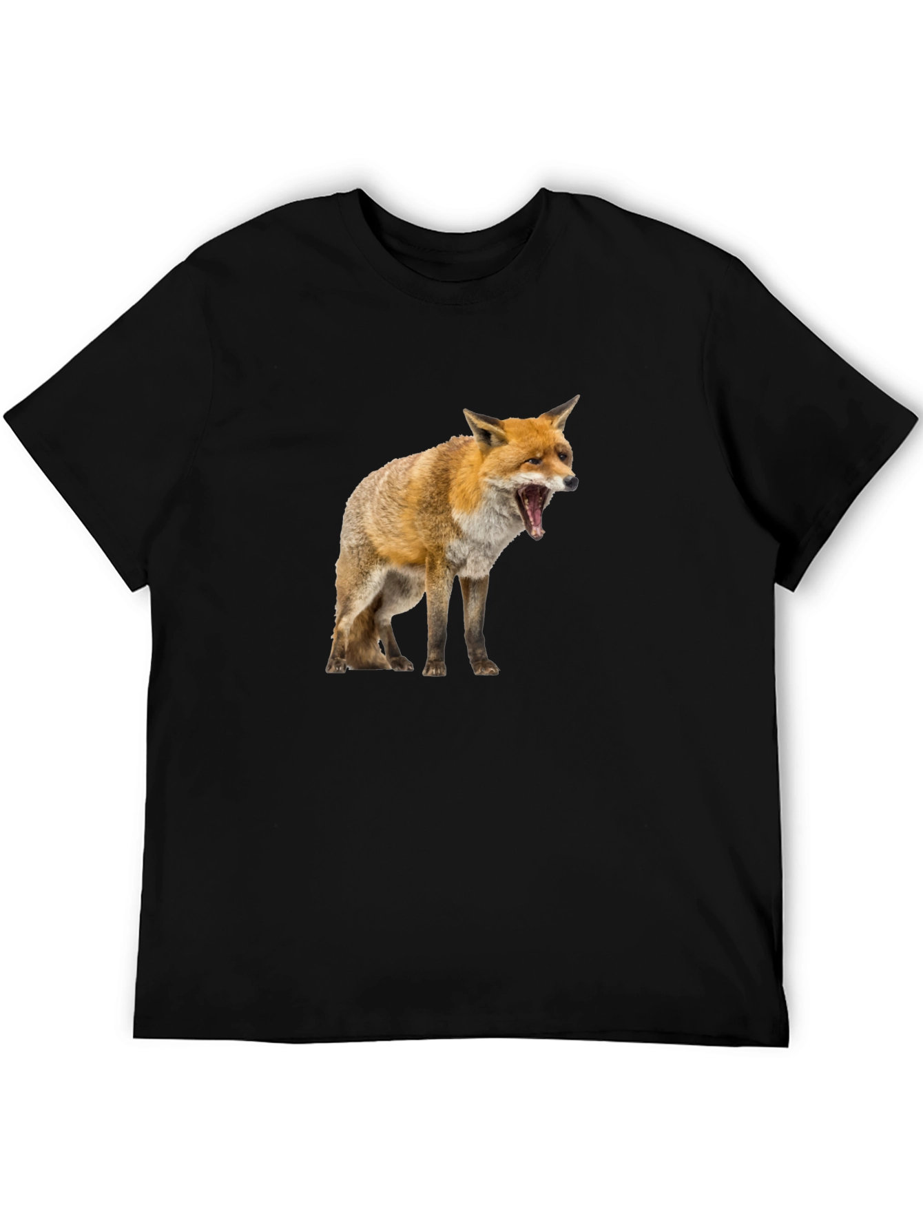 Fox Graphic Black T-Shirt