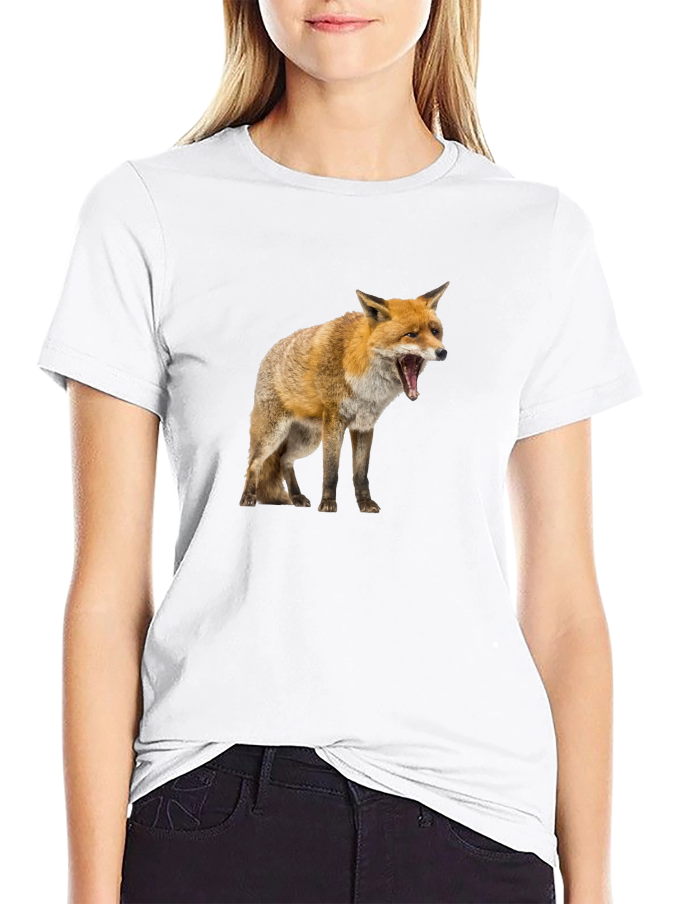 Fox Graphic Black T-Shirt