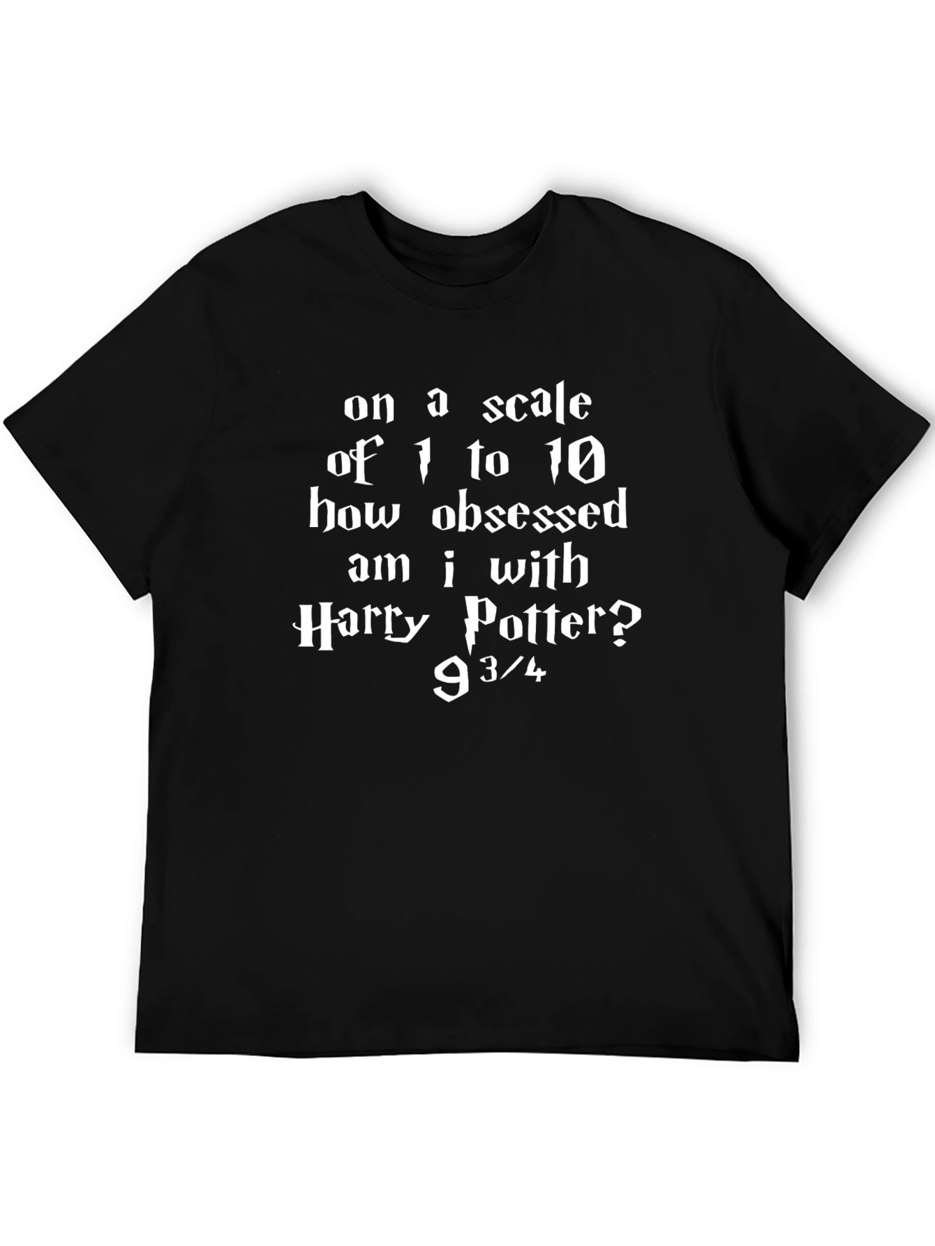 Harry Potter Obsessed T-Shirt - 9 3/4