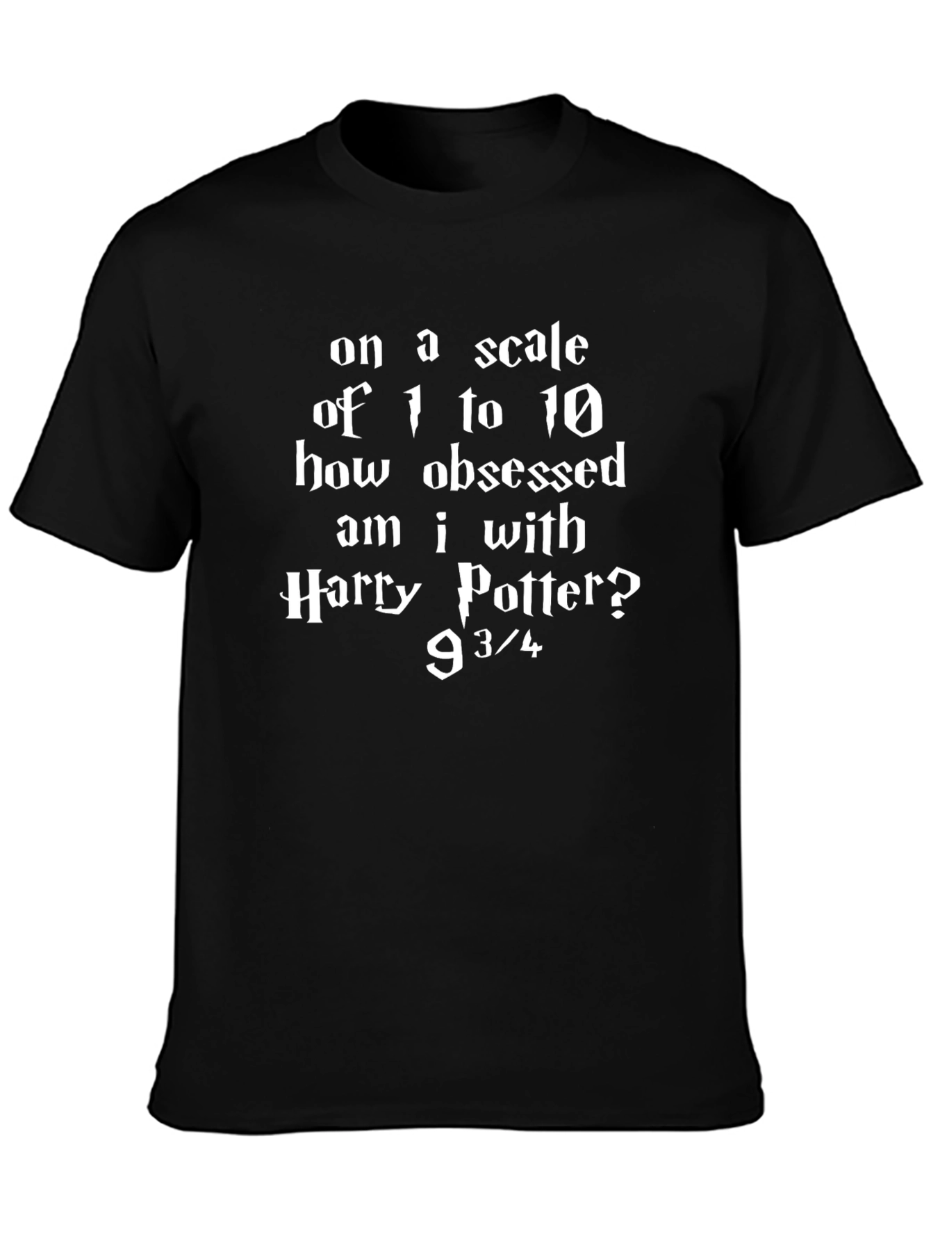 Harry Potter Obsessed T-Shirt - 9 3/4
