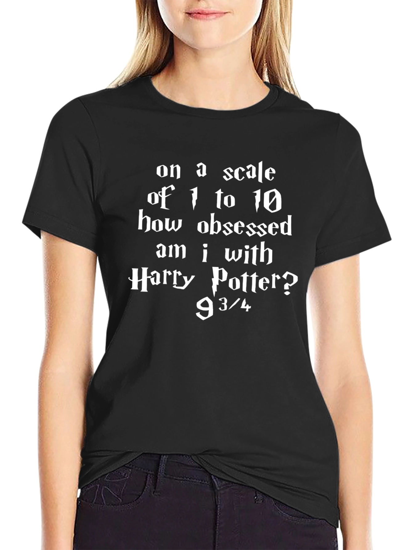 Harry Potter Obsessed T-Shirt - 9 3/4