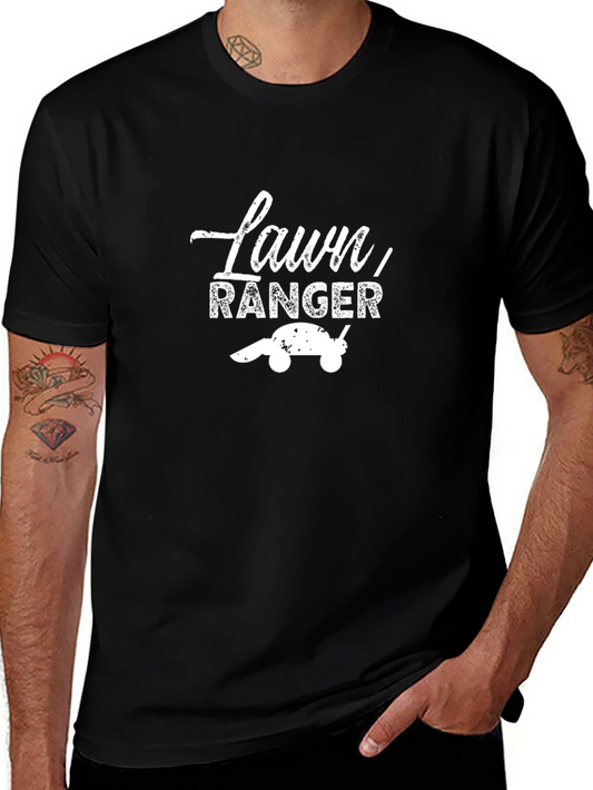 Lawn Ranger T-Shirt - Mowing Humor Tee