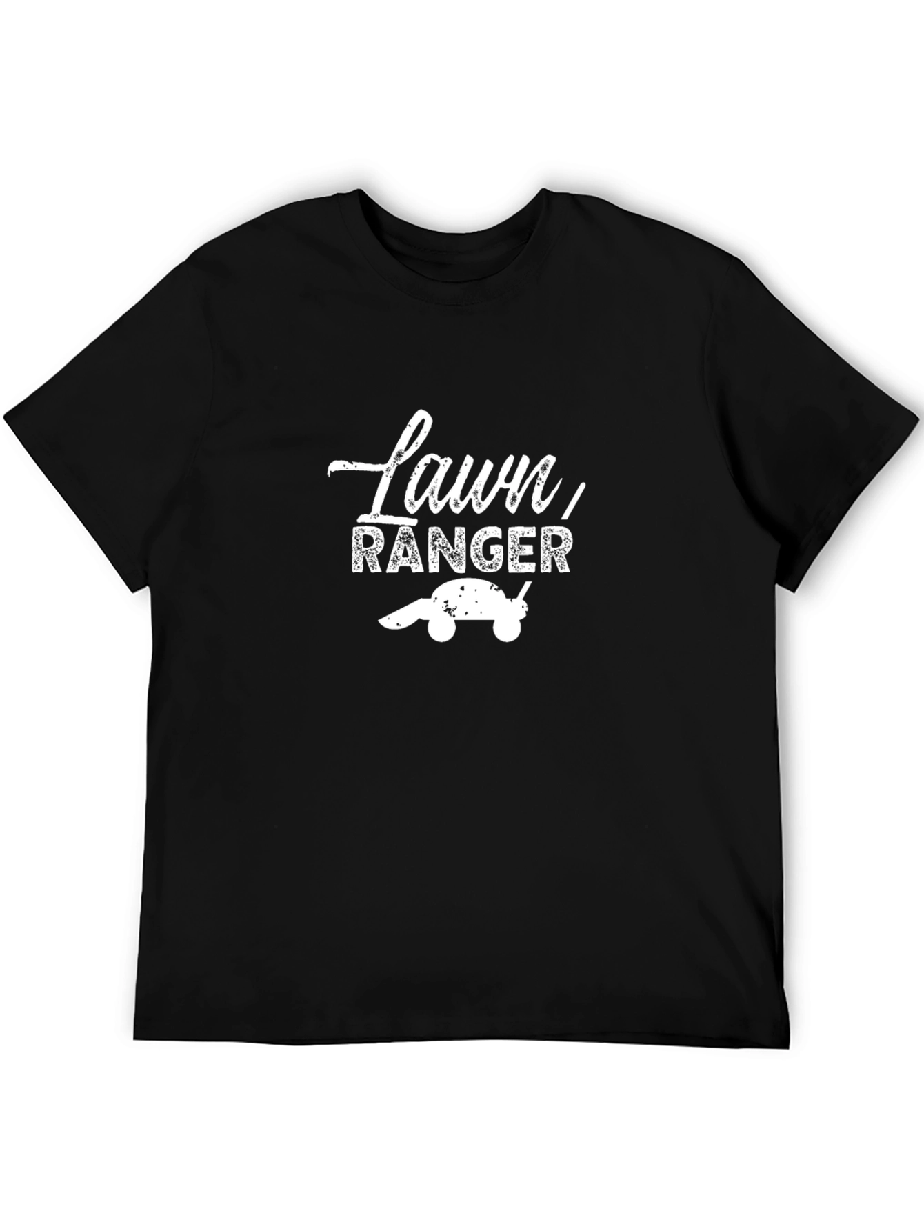 Lawn Ranger T-Shirt - Mowing Humor Tee