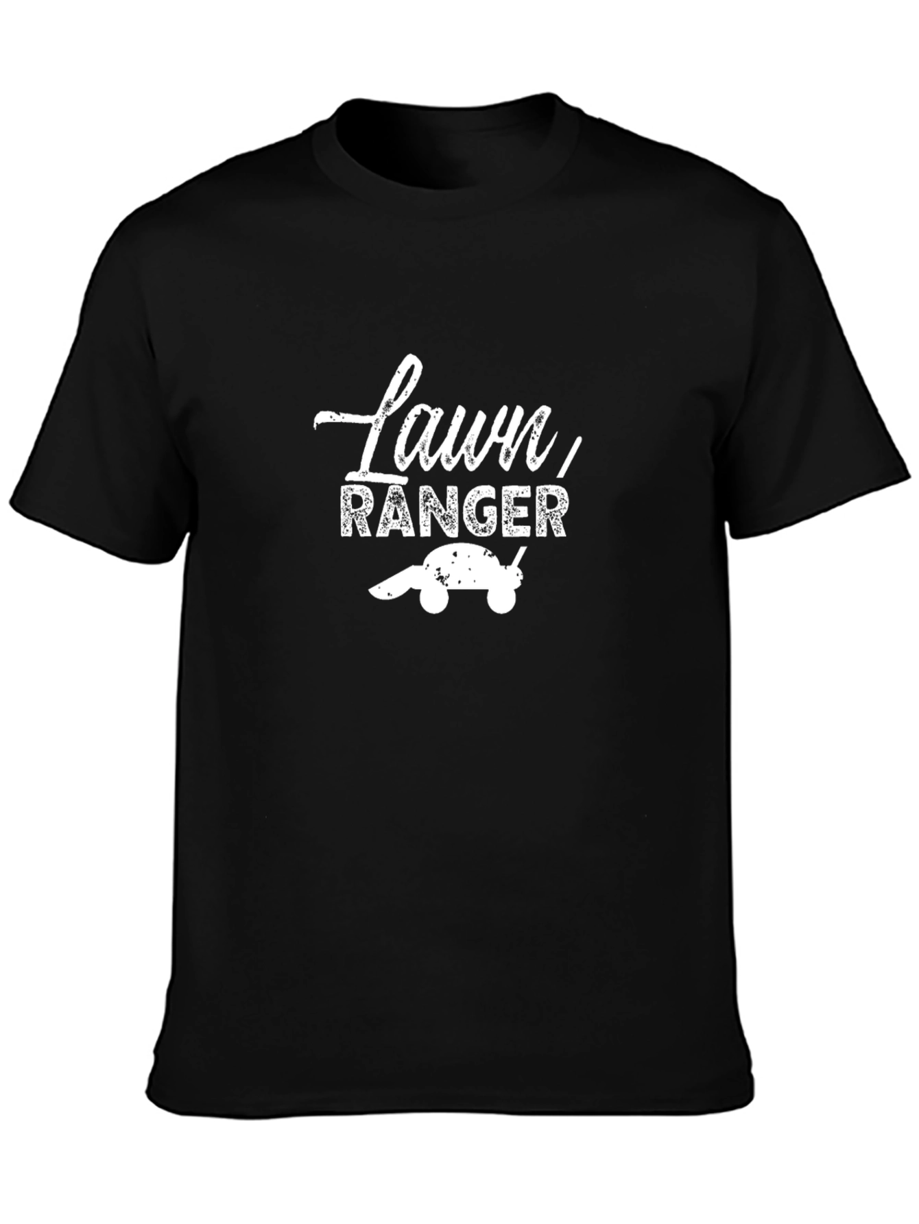 Lawn Ranger T-Shirt - Mowing Humor Tee