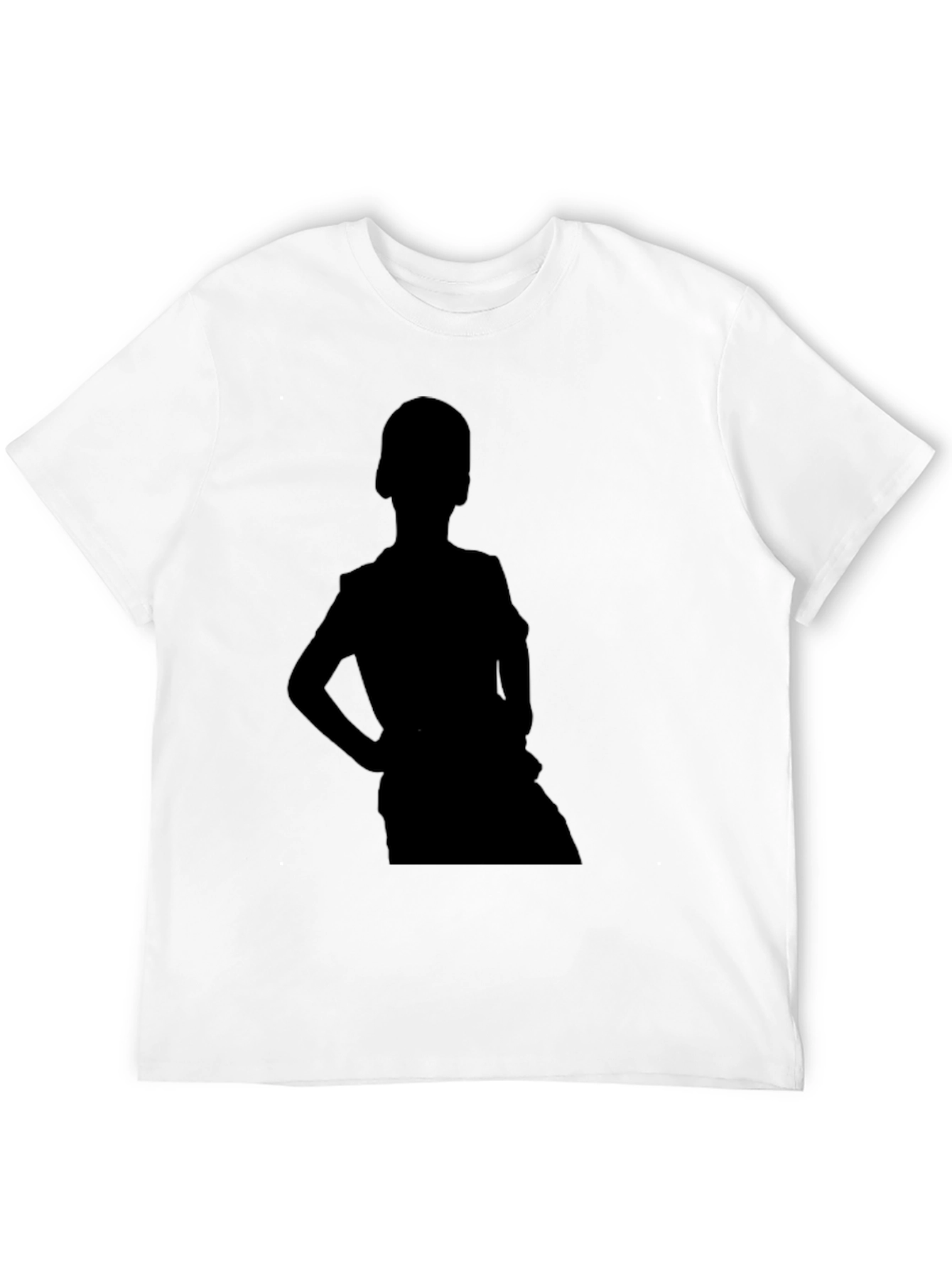 Black Silhouette Graphic Tee