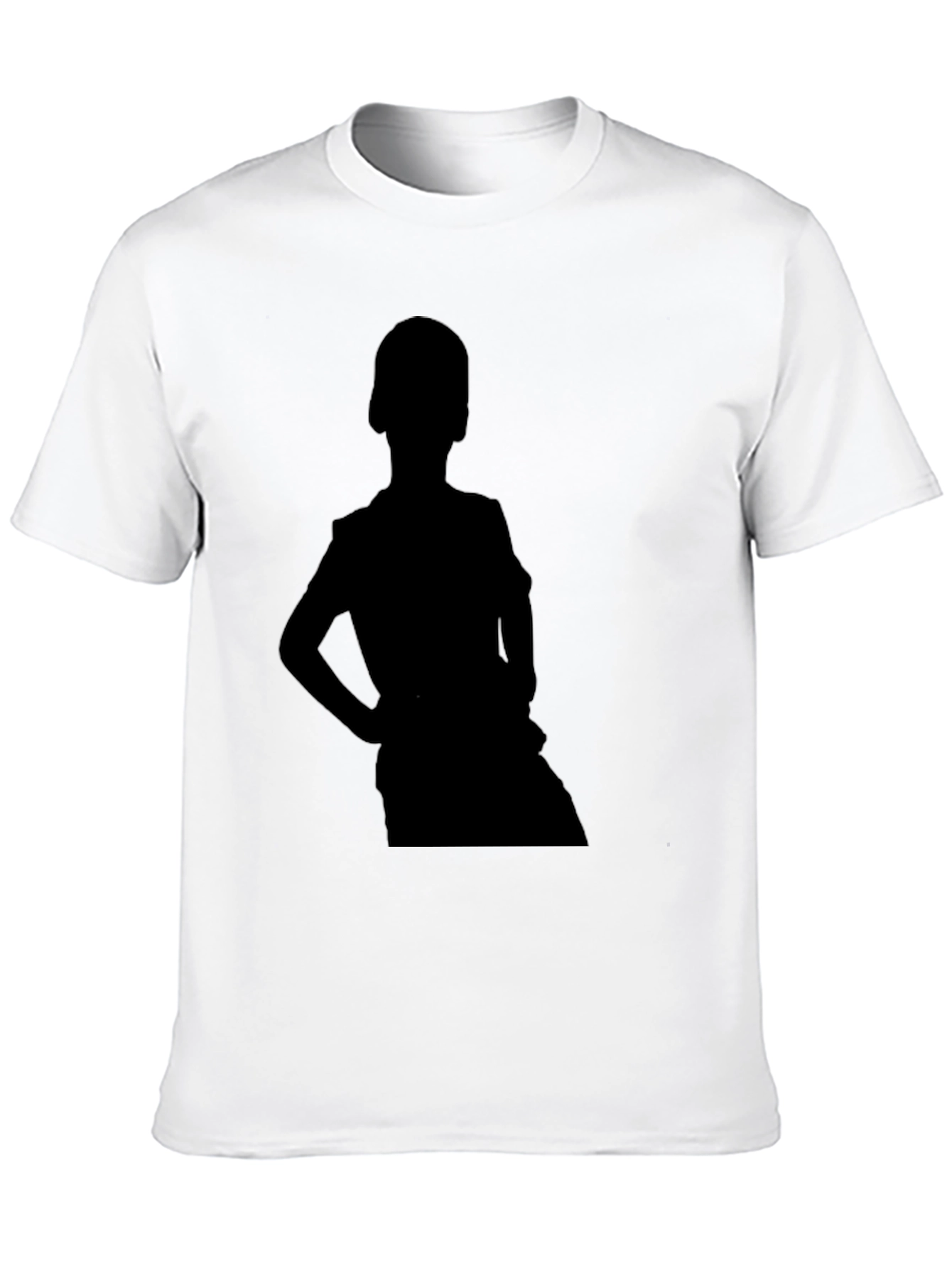 Black Silhouette Graphic Tee