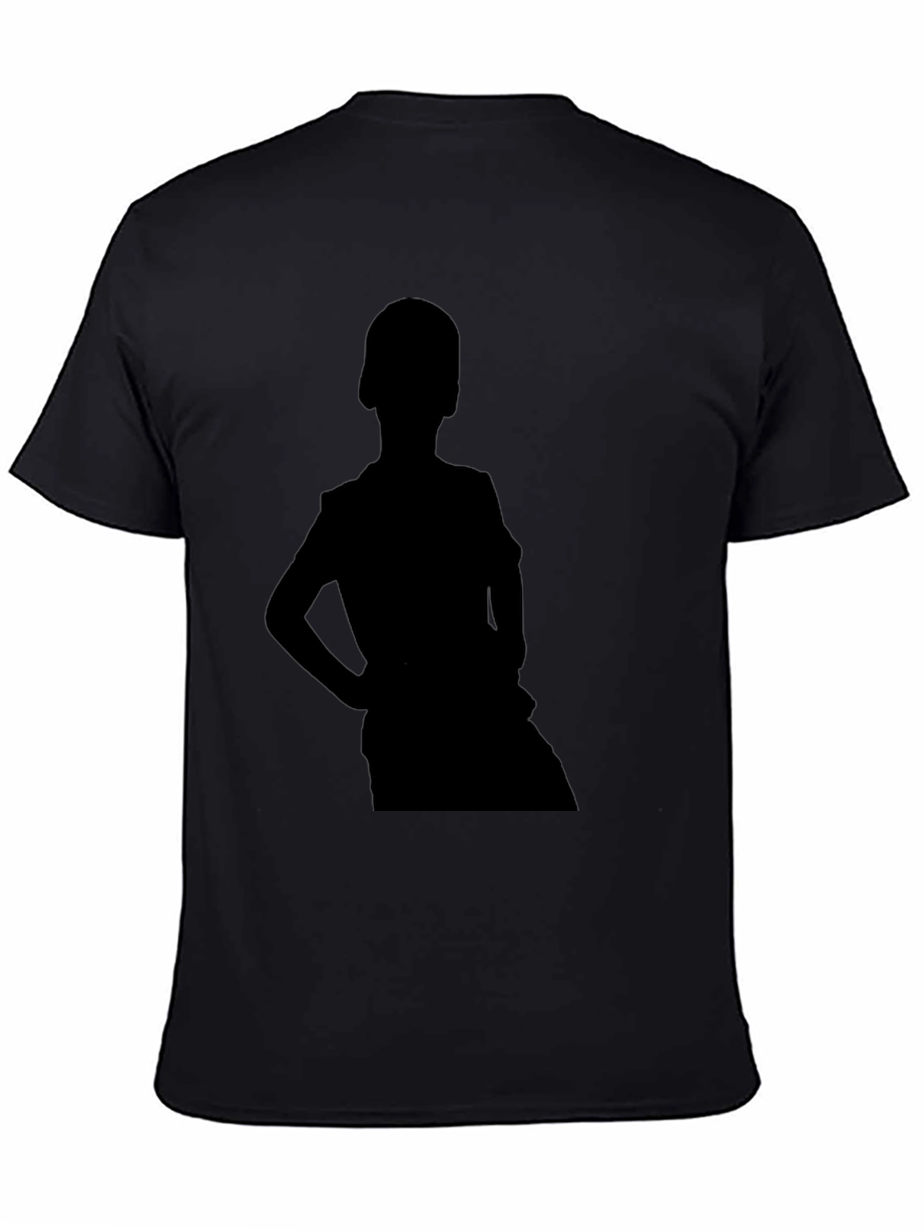 Black Silhouette Graphic Tee
