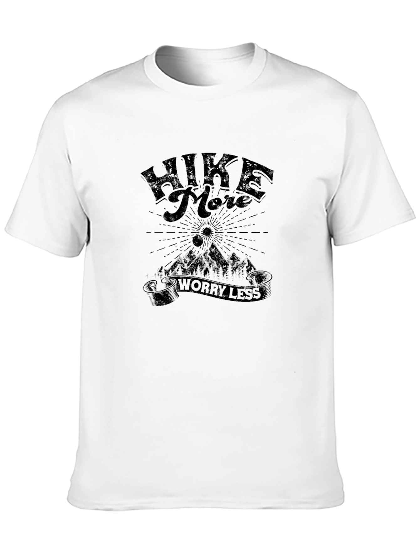 Hike More Worry Less Graphic Tee