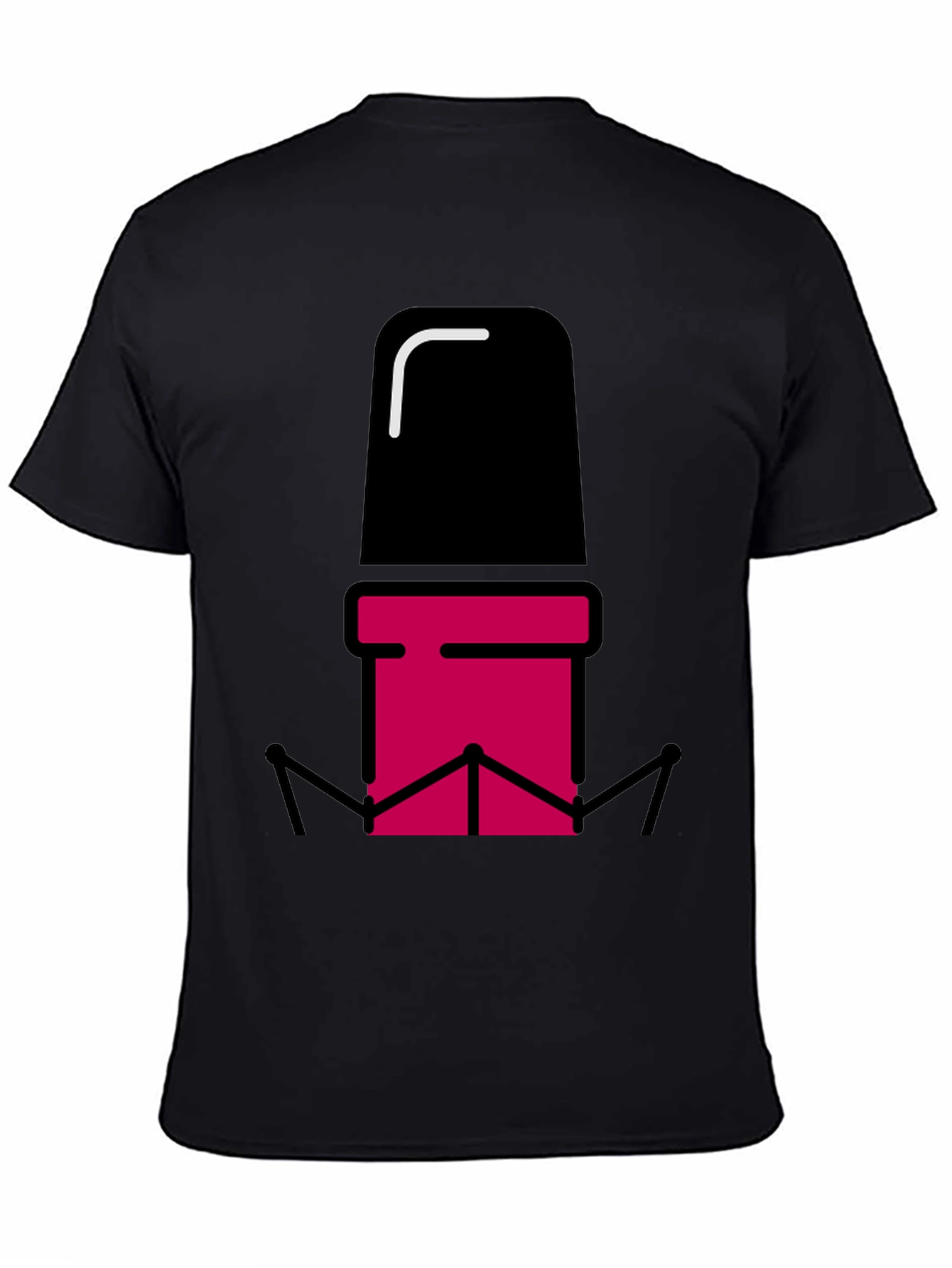 Modern Retro Microphone Graphic Tee