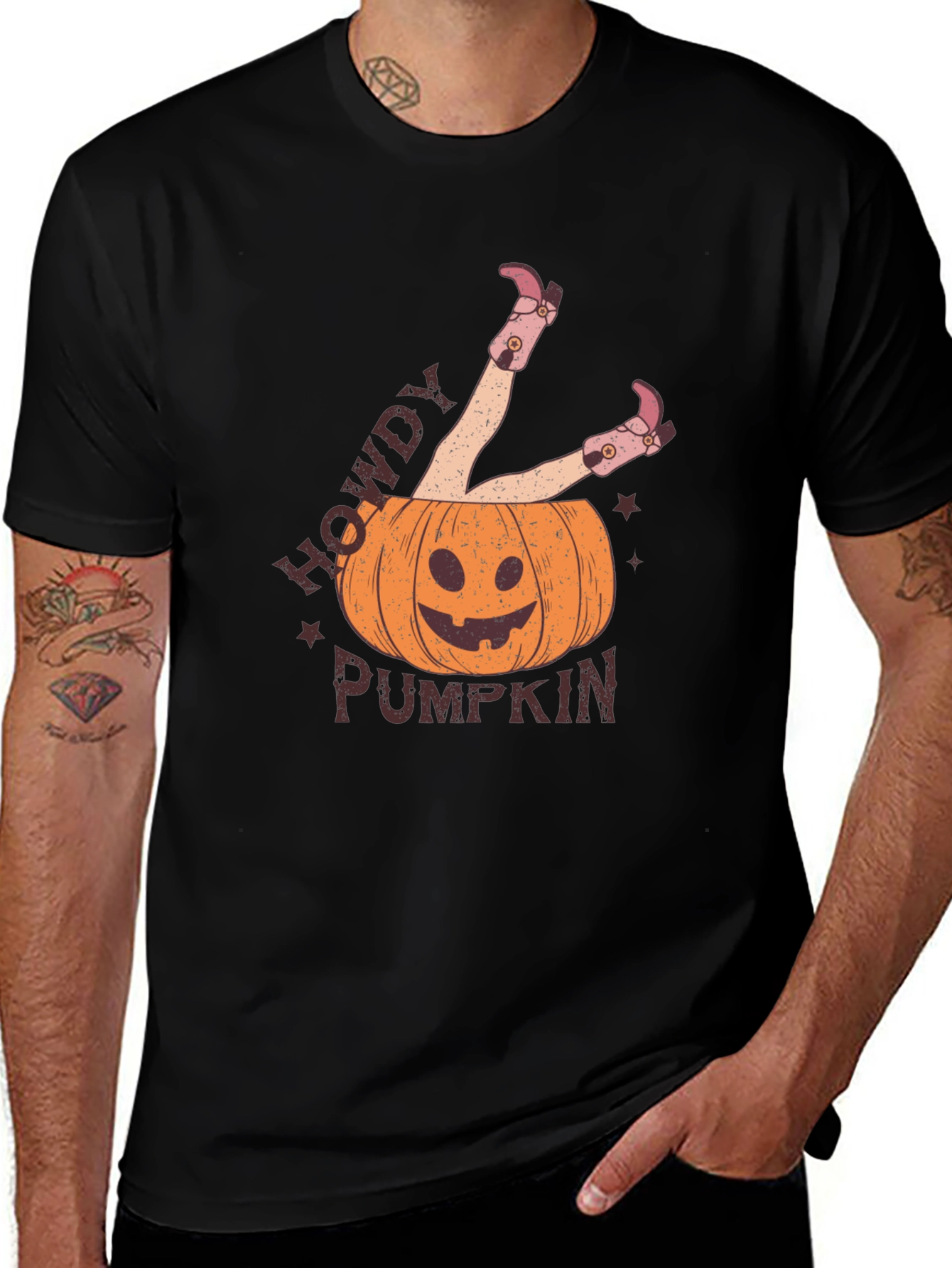 Howdy Pumpkin Graphic Tee