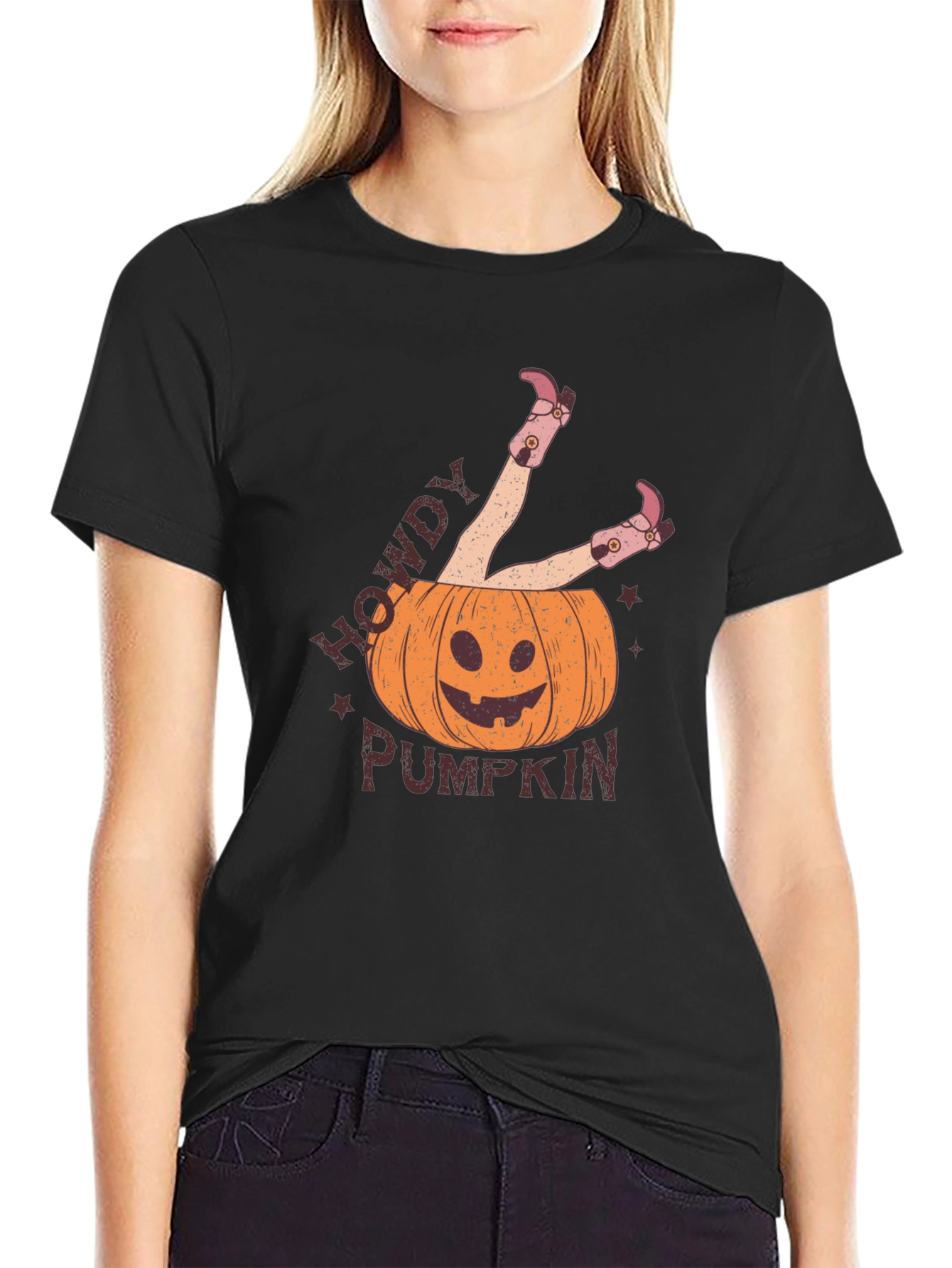 Howdy Pumpkin Graphic Tee
