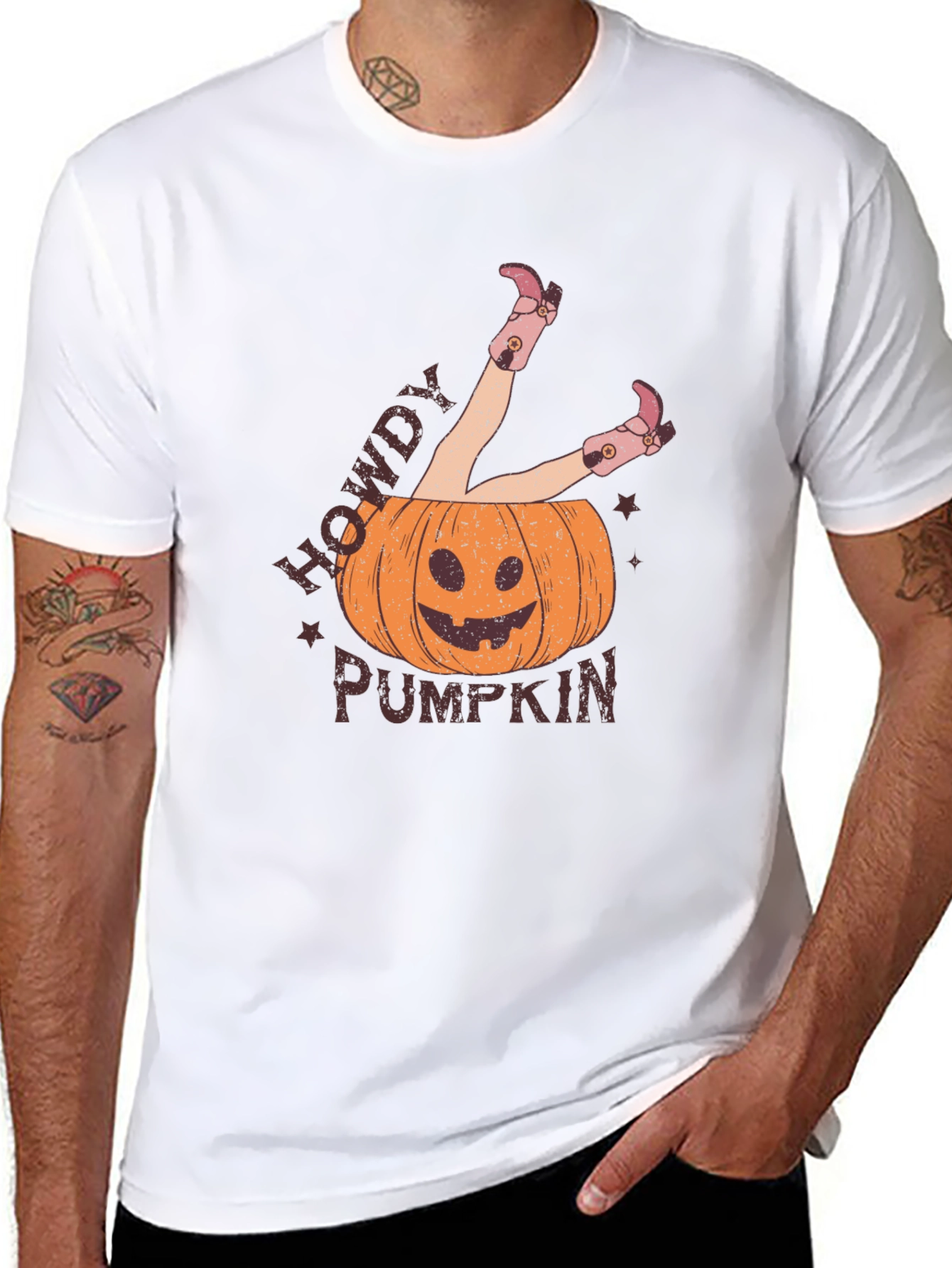Howdy Pumpkin Graphic Tee