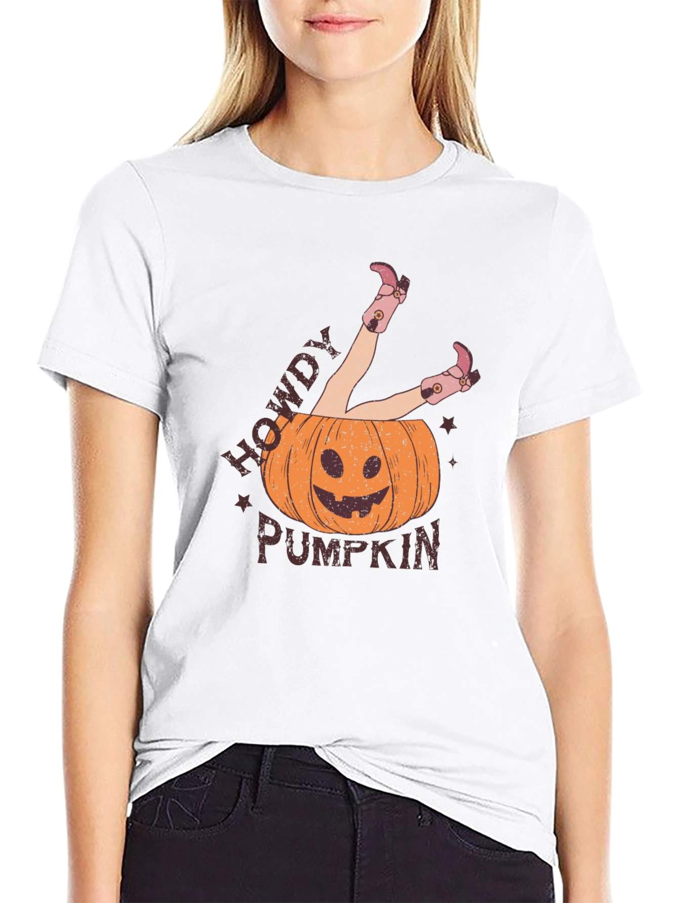 Howdy Pumpkin Graphic Tee