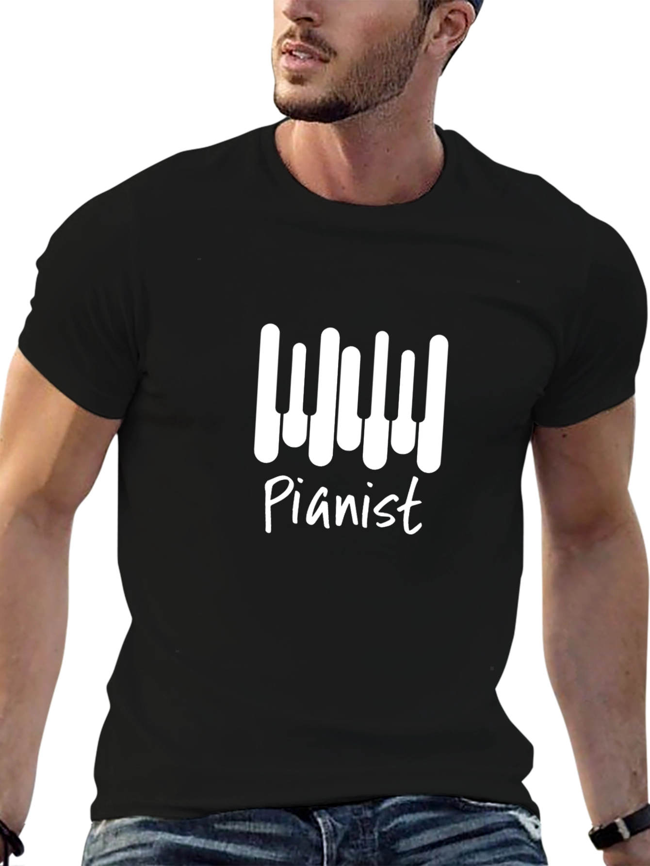 Pianist T-Shirt - Music Lover Tee