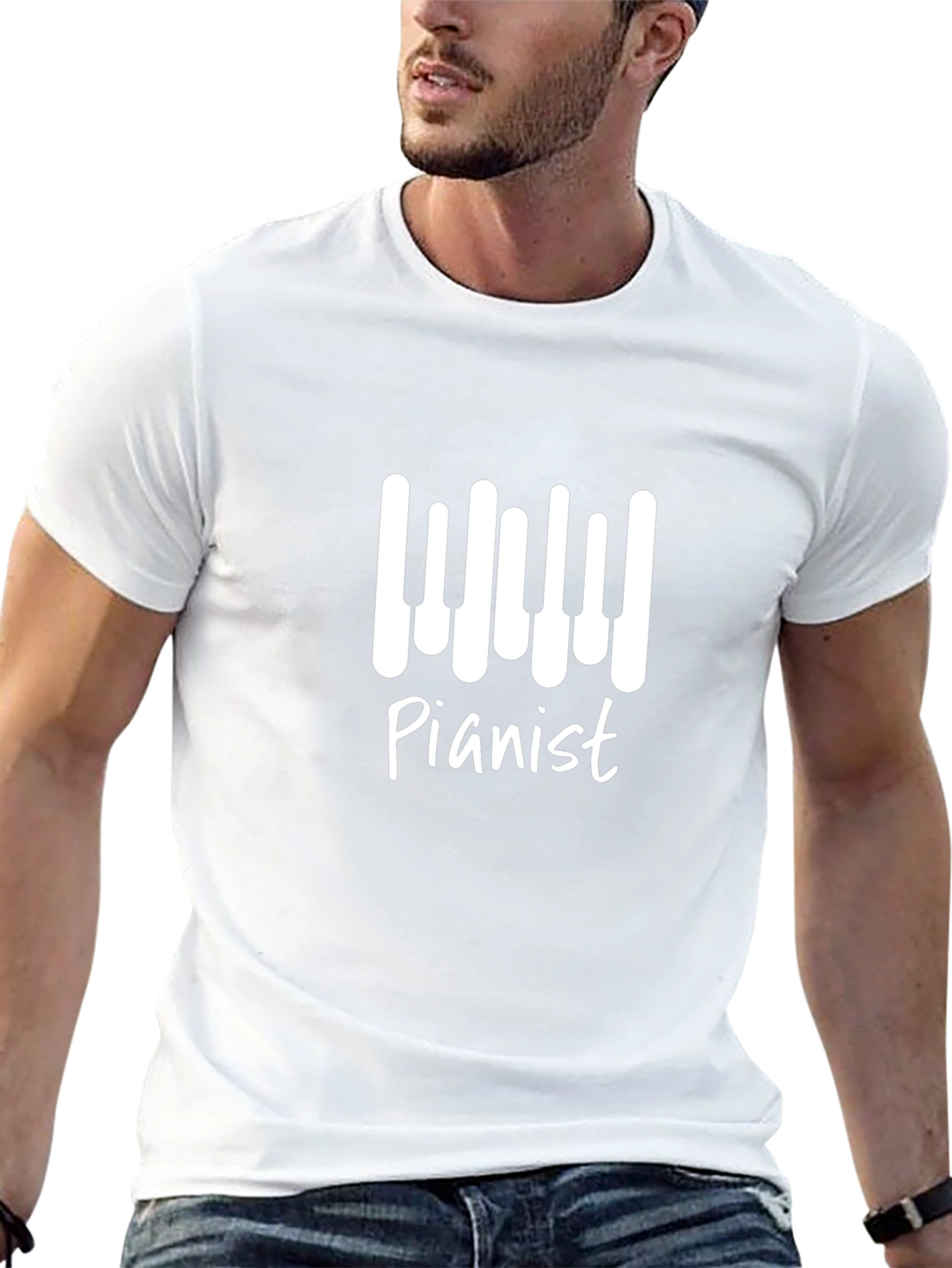 Pianist T-Shirt - Music Lover Tee