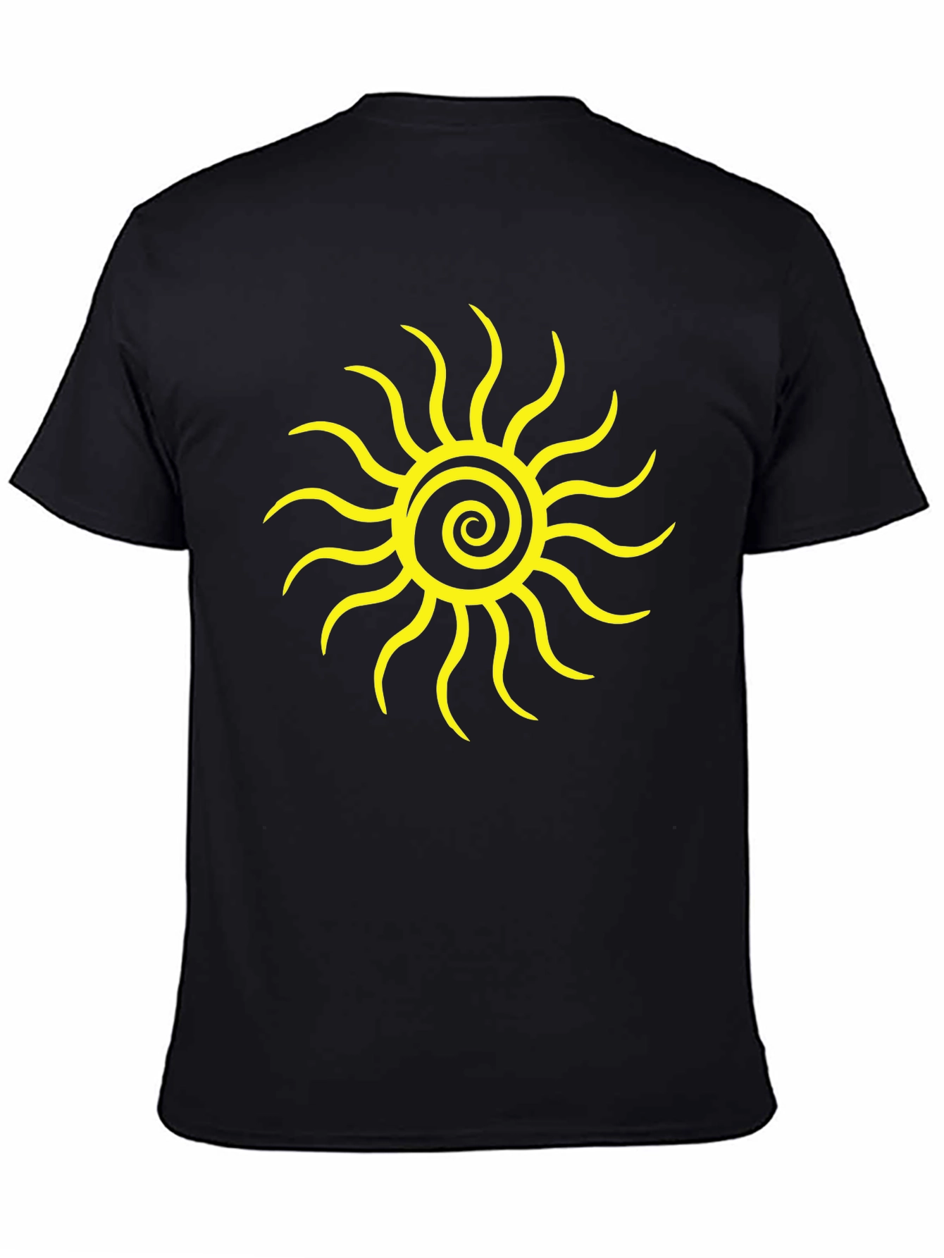 Sun Graphic Black T-Shirt