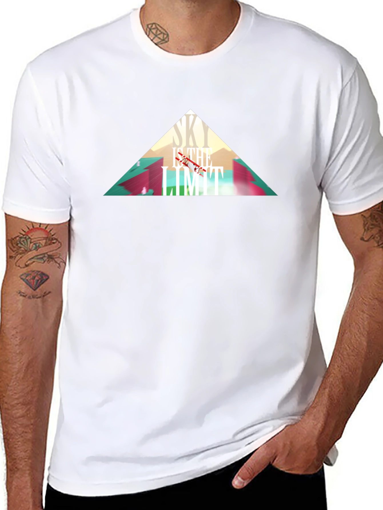 Sky Is The Limit Graphic Tee