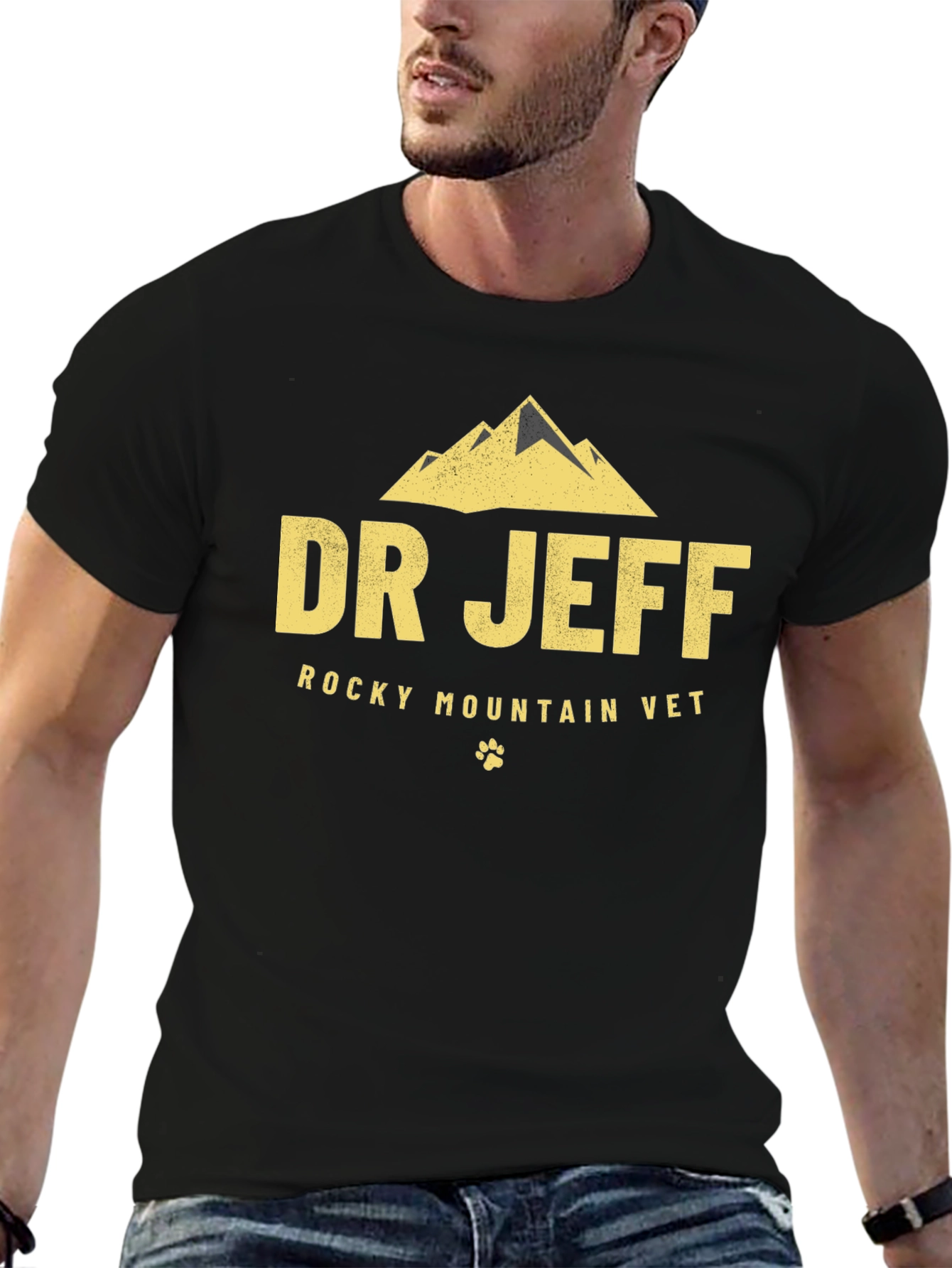 Dr. Jeff Rocky Mountain Vet T-Shirt