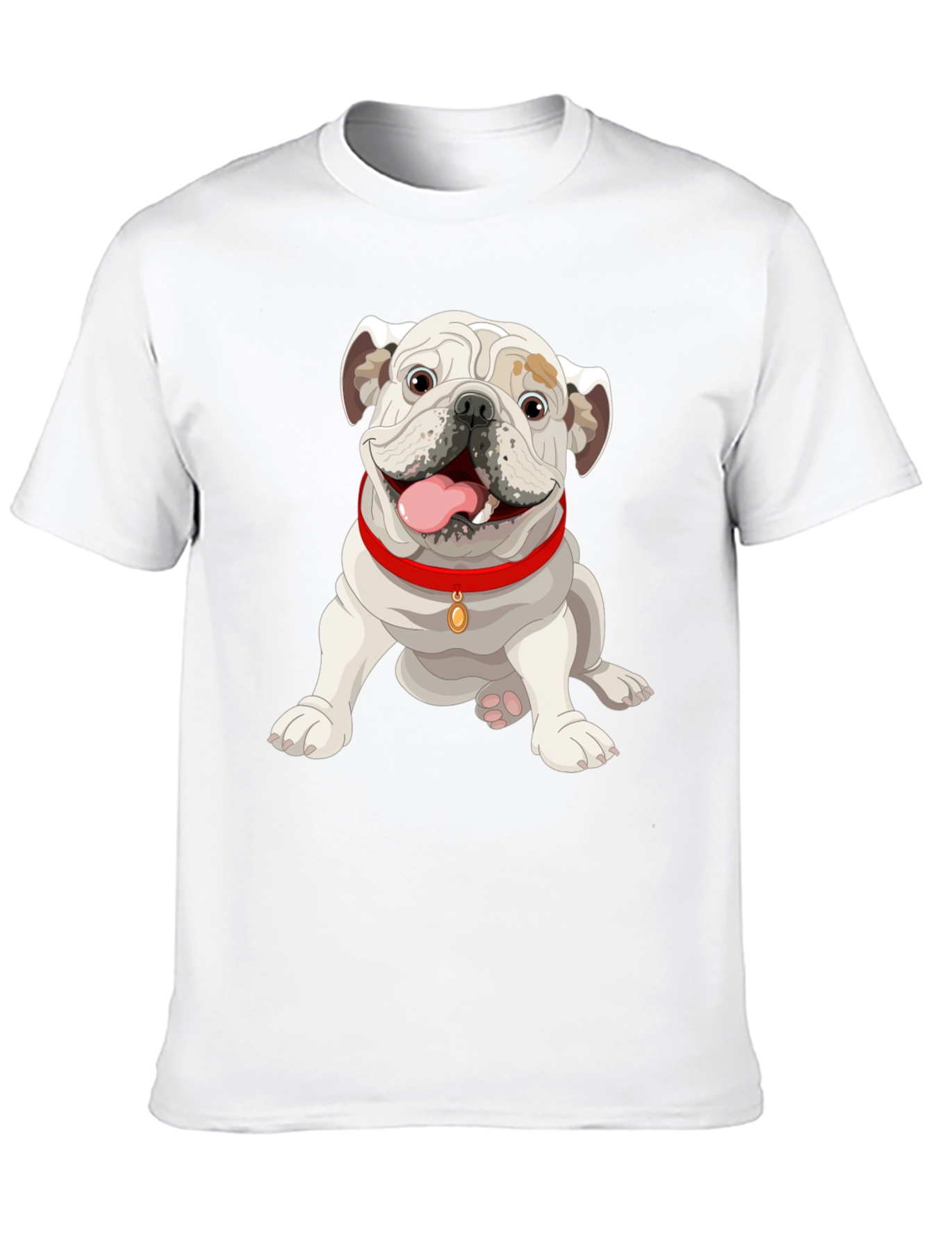 Bulldog Graphic Tee - Cute Dog Lover Shirt