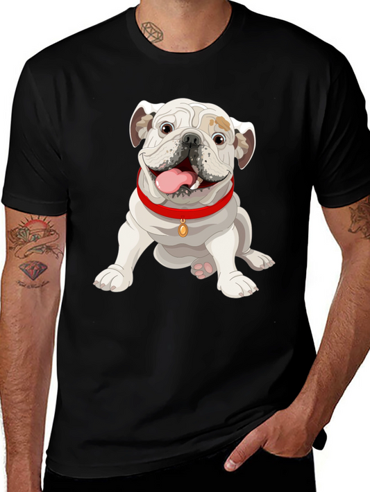 Bulldog Graphic Tee - Cute Dog Lover Shirt