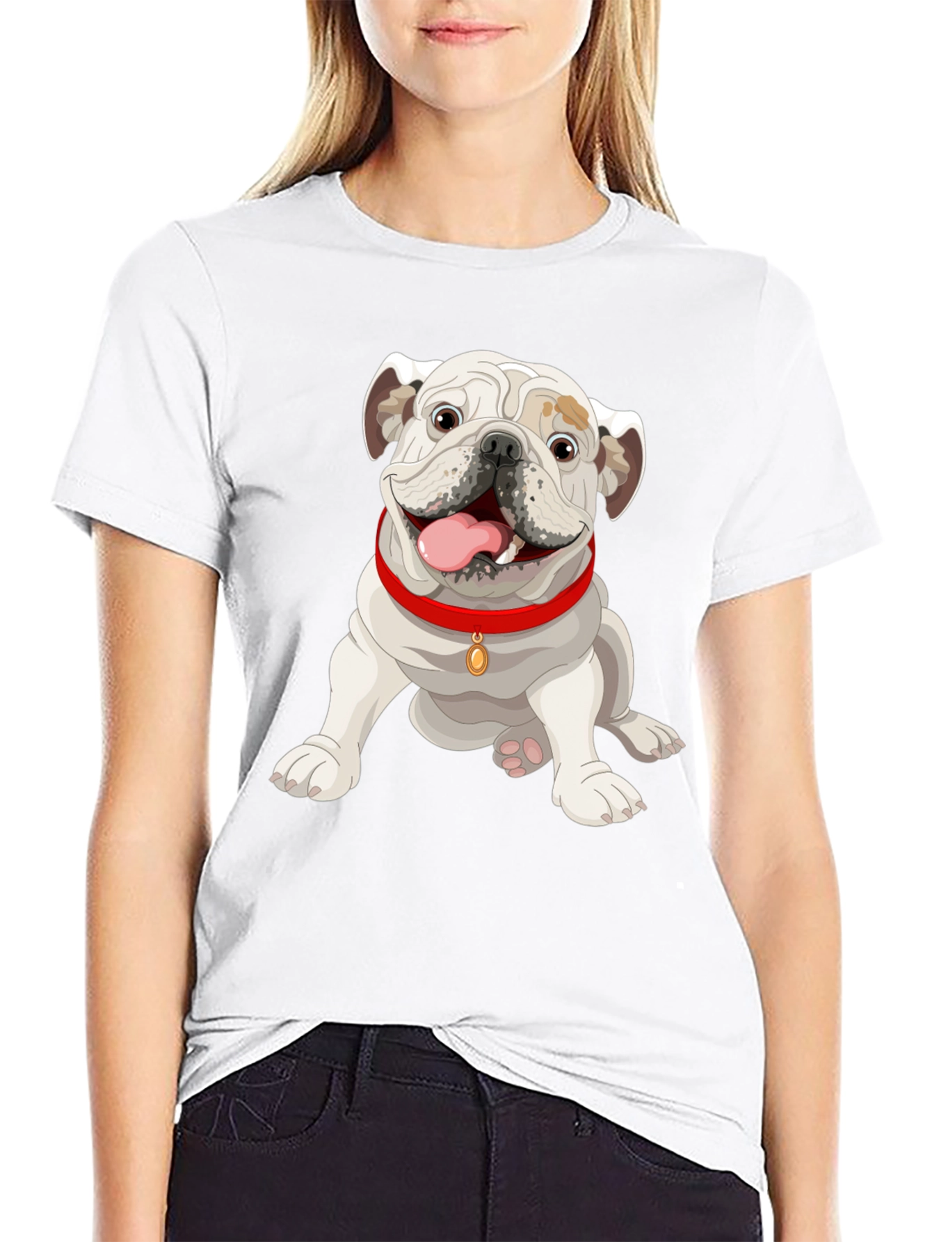 Bulldog Graphic Tee - Cute Dog Lover Shirt