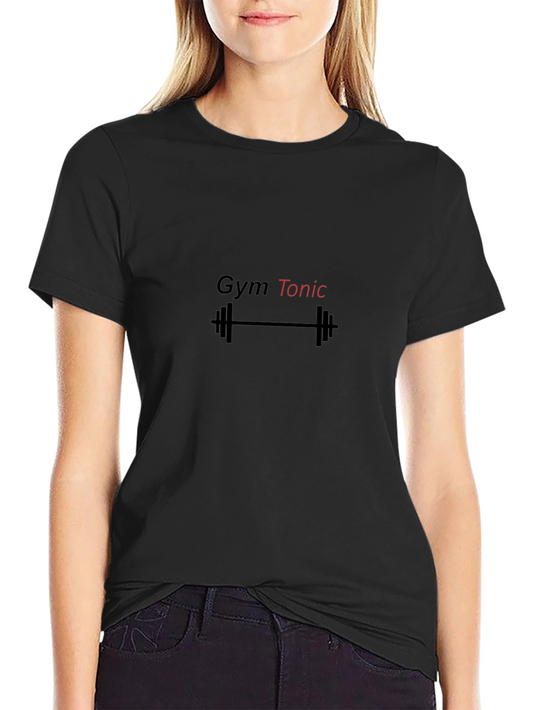 Gym Tonic Black T-Shirt - Fitness Apparel