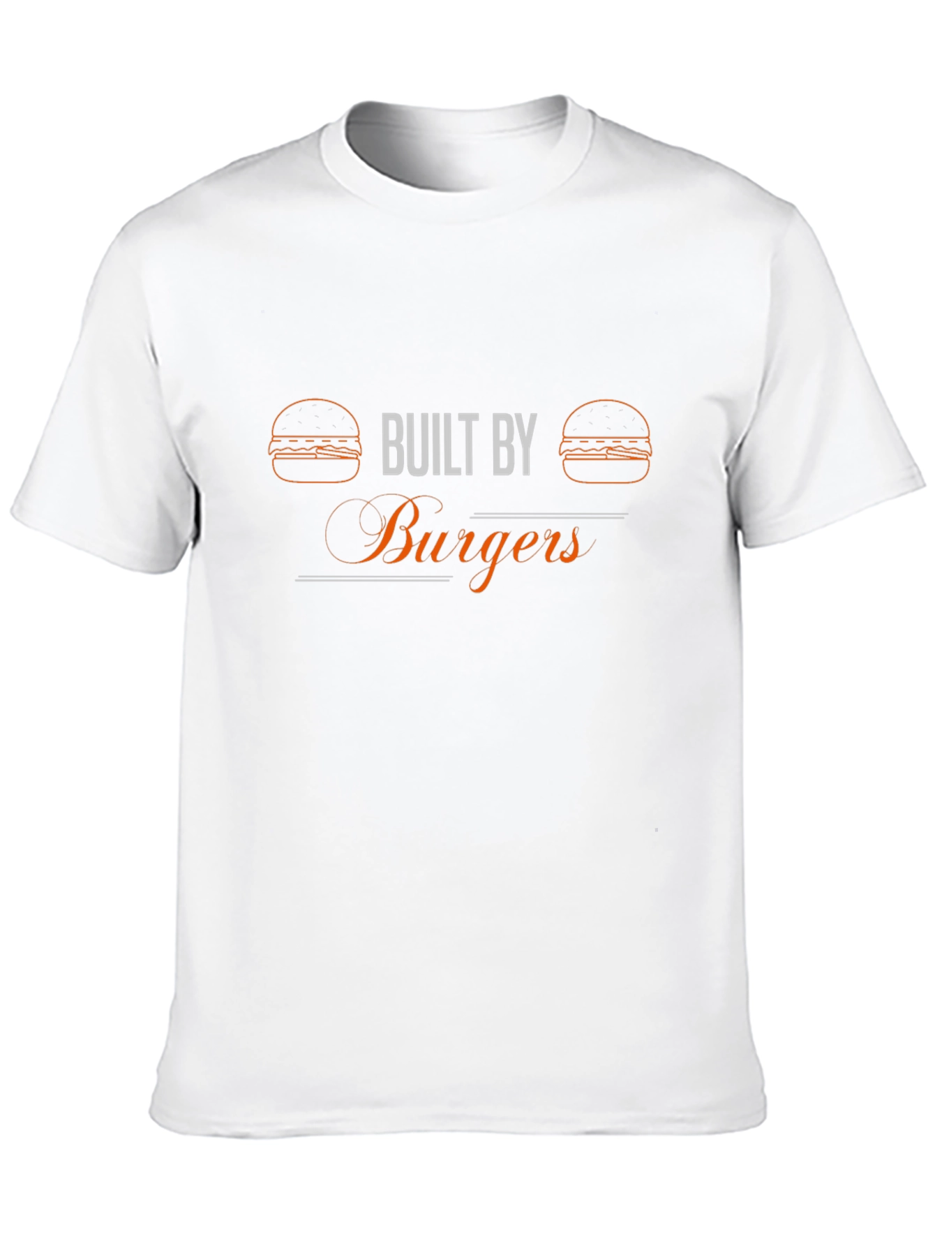 Built By Burgers Graphic Tee - Black