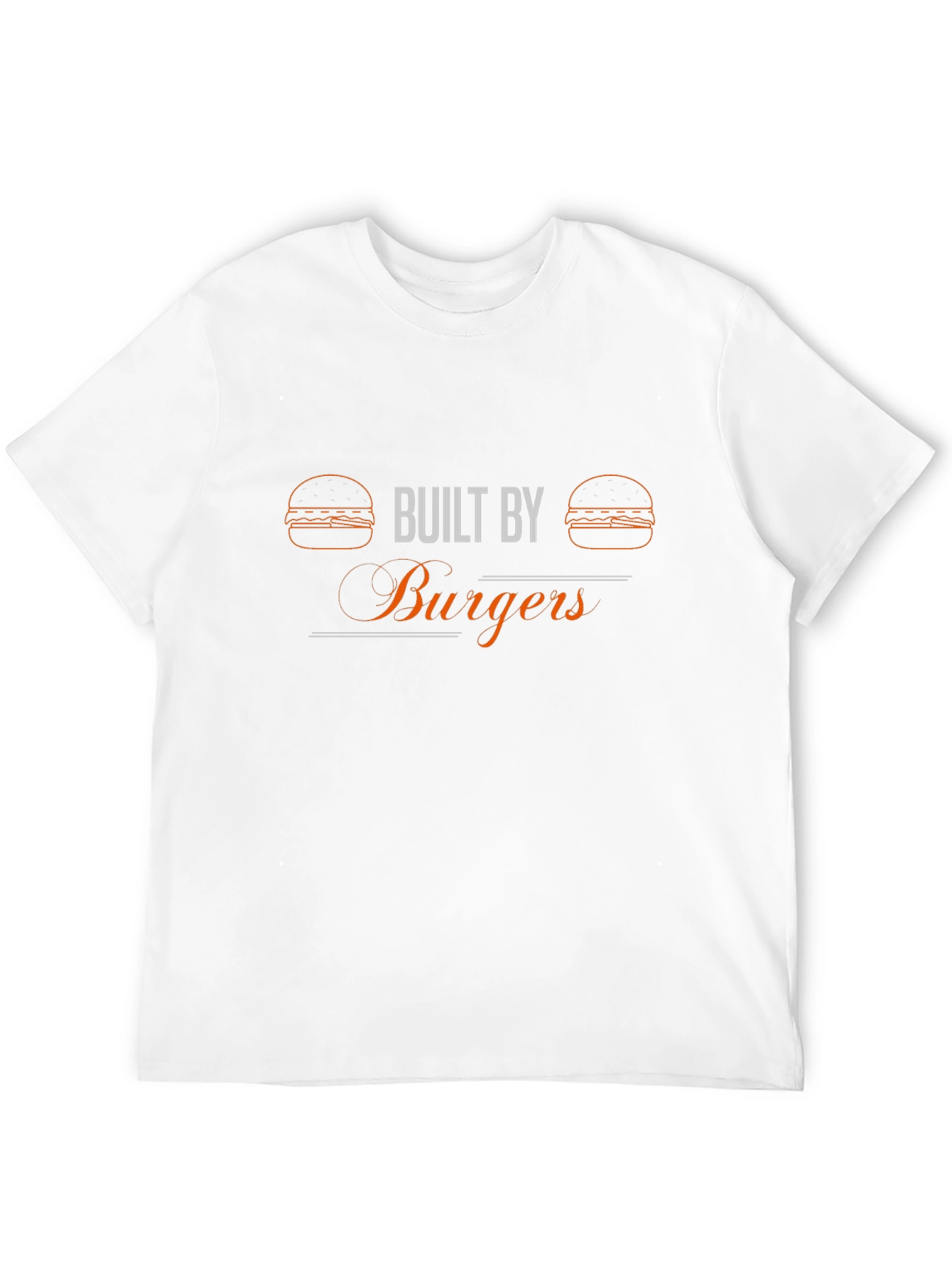 Built By Burgers Graphic Tee - Black