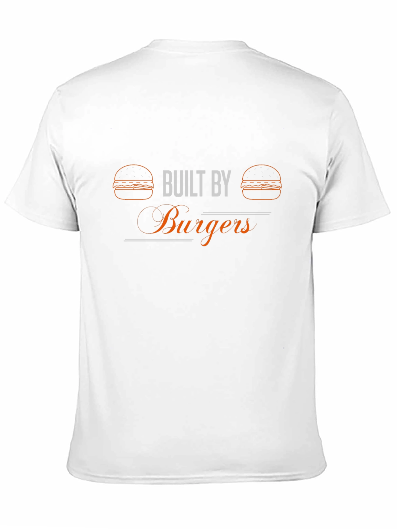 Built By Burgers Graphic Tee - Black