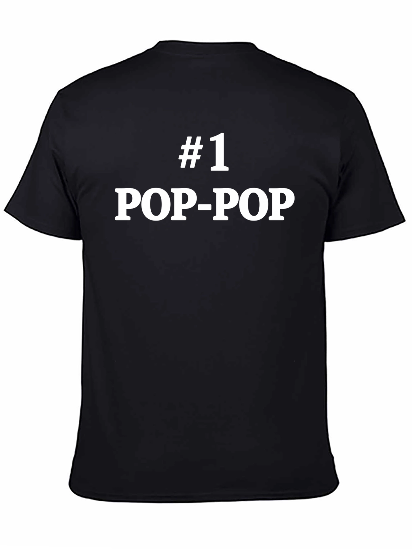 #1 Pop-Pop T-Shirt - Perfect Gift for Grandfathers