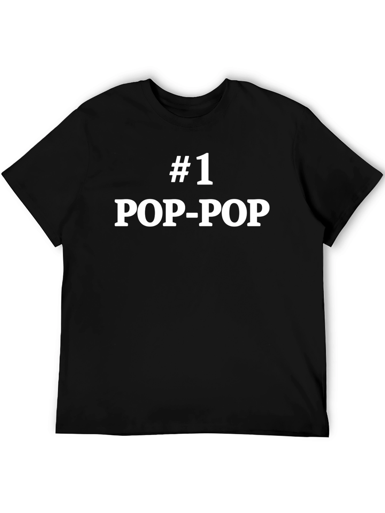 #1 Pop-Pop T-Shirt - Perfect Gift for Grandfathers