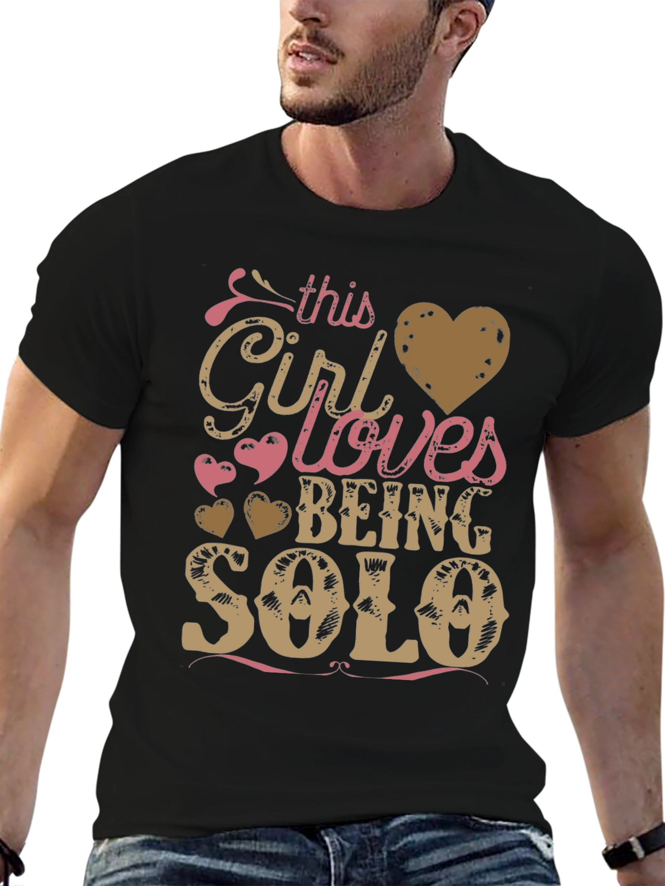 Girl Loves Being Solo T-Shirt