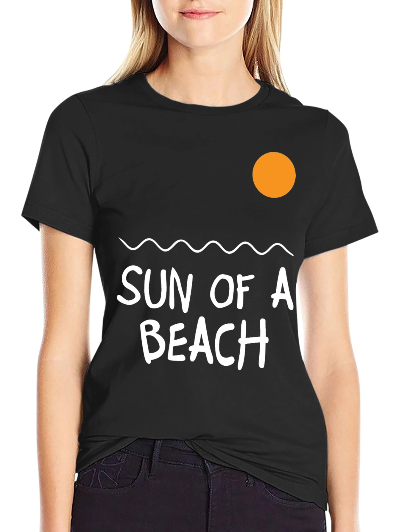 Sun of a Beach Graphic Tee - Summer Fun!