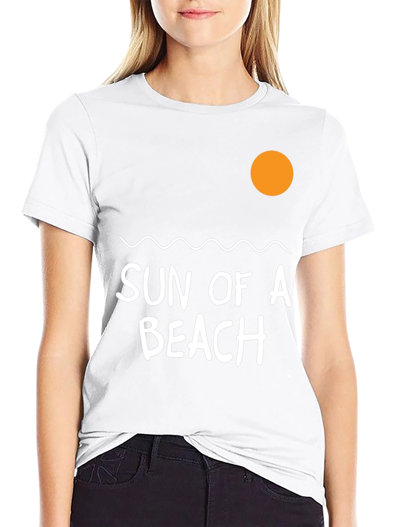 Sun of a Beach Graphic Tee - Summer Fun!