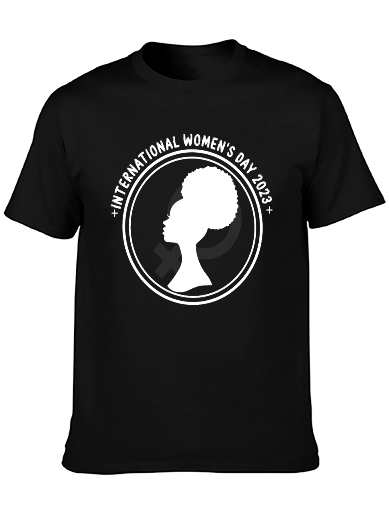 International Womens Day 2023 Black Tee