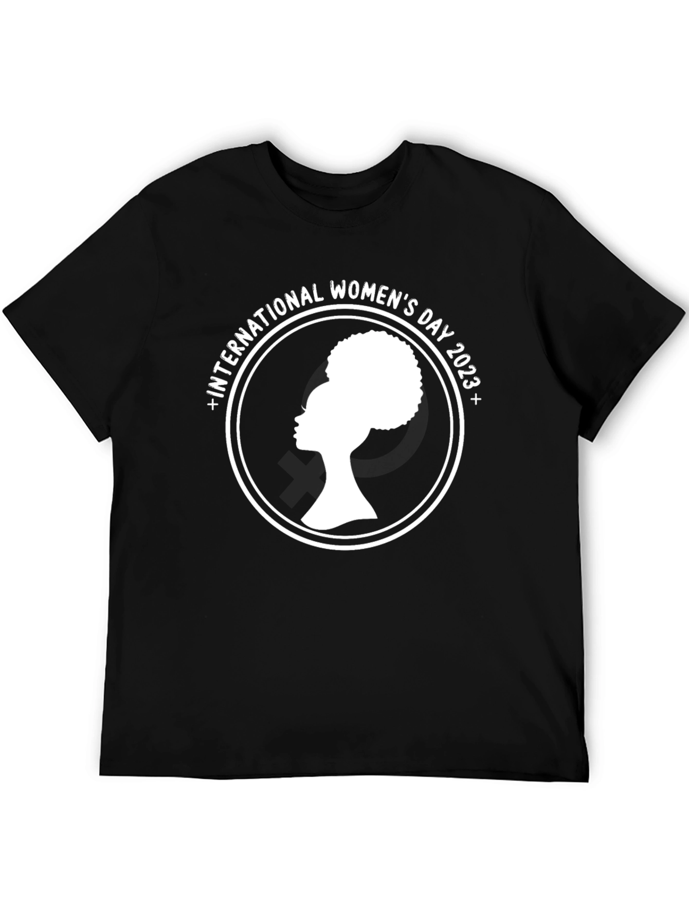 International Womens Day 2023 Black Tee