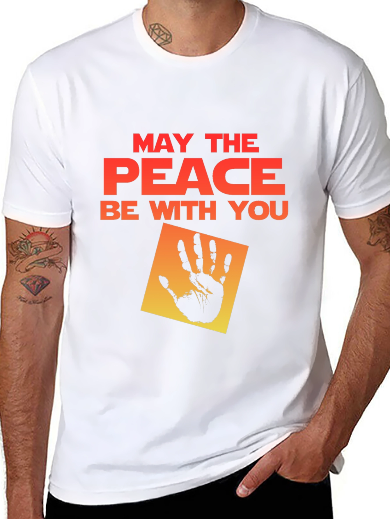 Peace Be With You Graphic T-Shirt