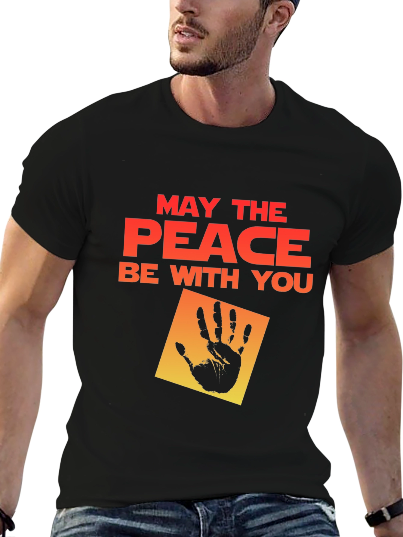 Peace Be With You Graphic T-Shirt