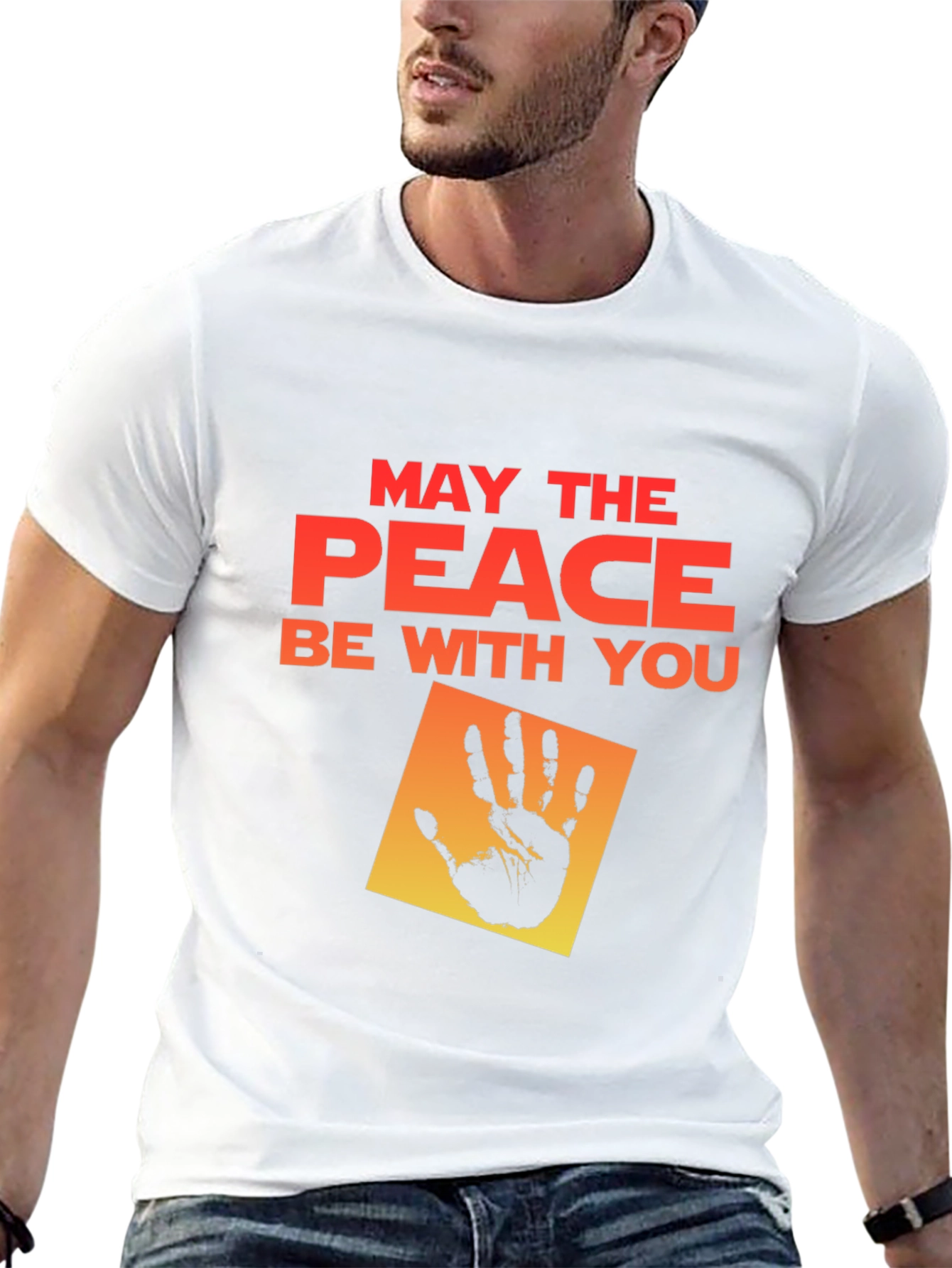 Peace Be With You Graphic T-Shirt
