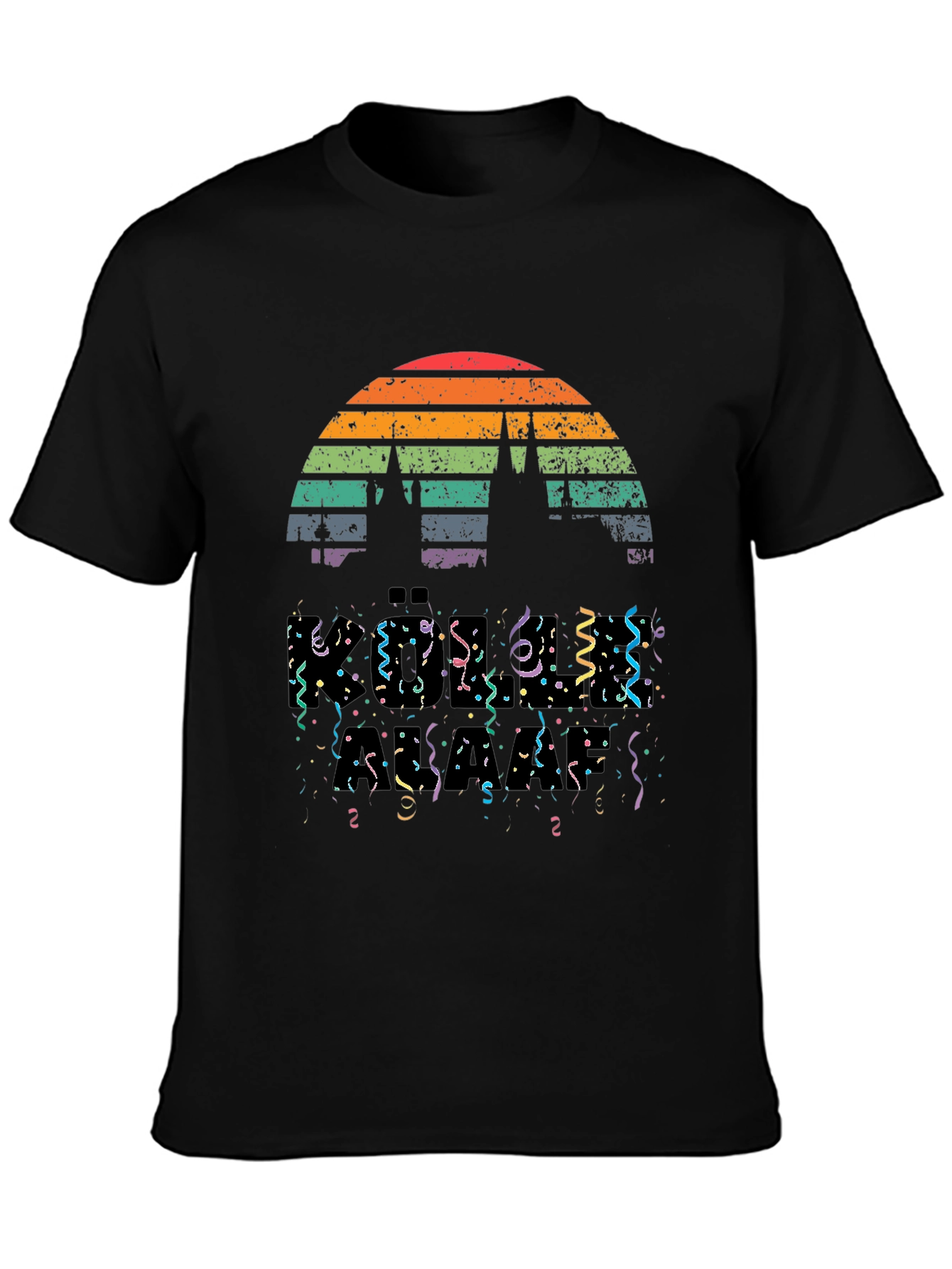 Hogwarts Always T-Shirt - Retro Sunset Castle