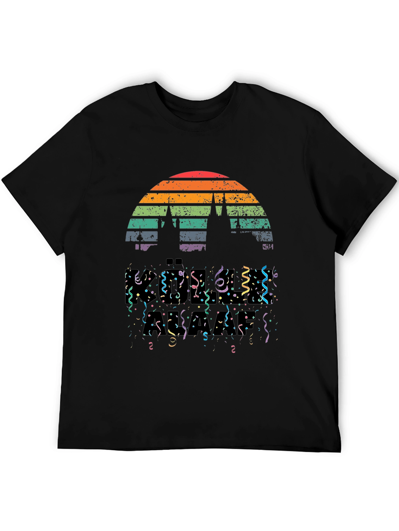 Hogwarts Always T-Shirt - Retro Sunset Castle