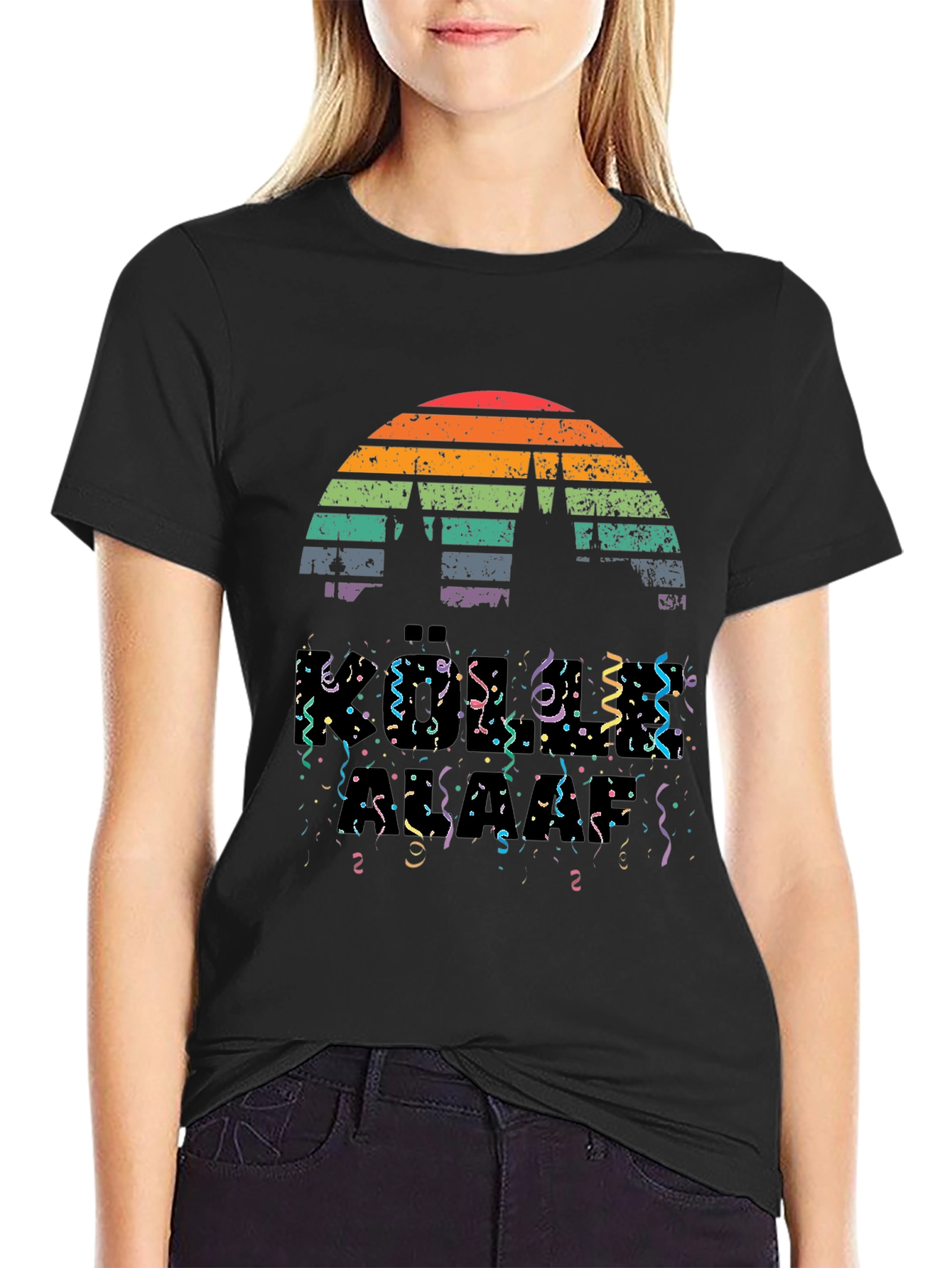 Hogwarts Always T-Shirt - Retro Sunset Castle