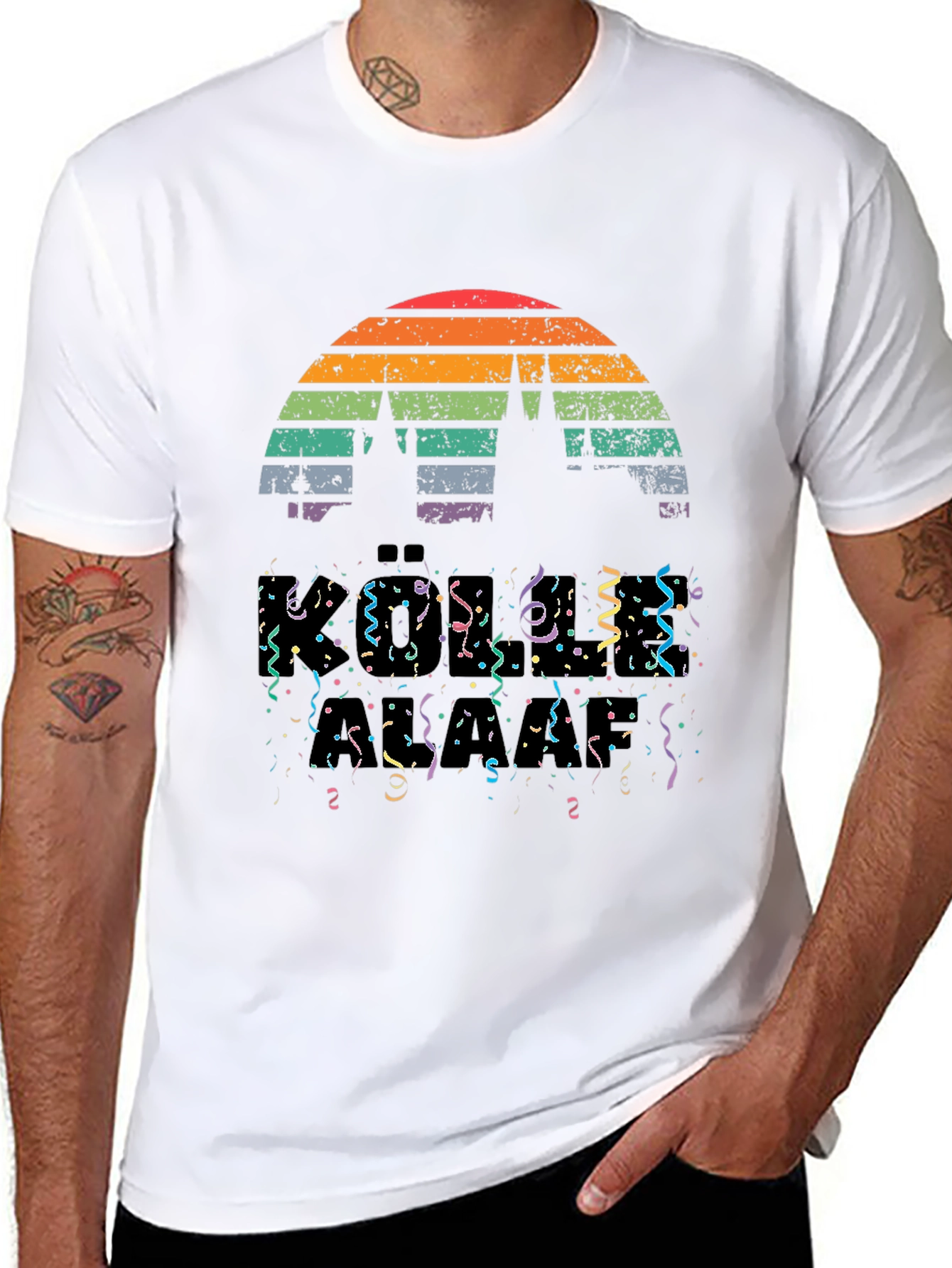 Hogwarts Always T-Shirt - Retro Sunset Castle