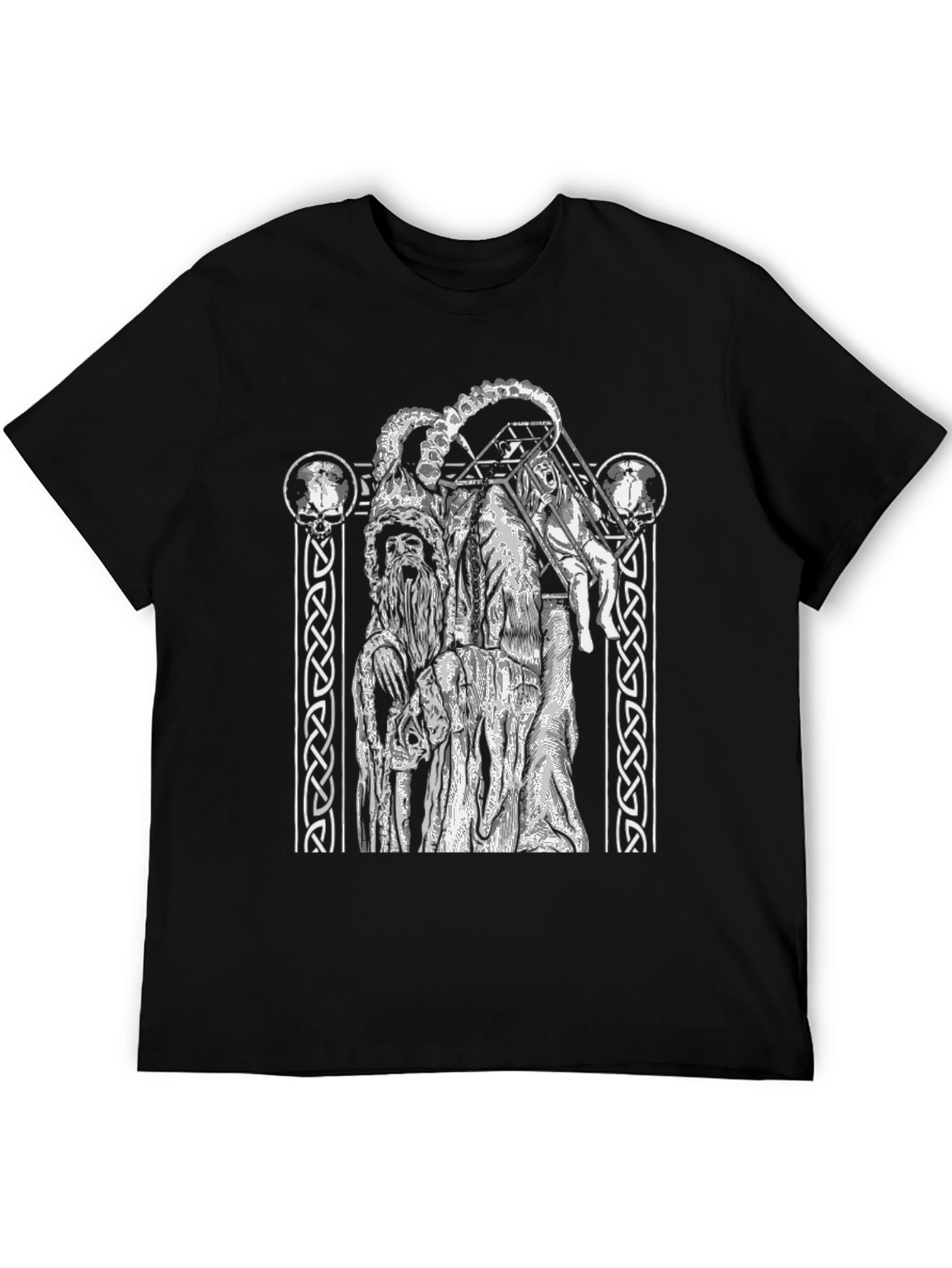 Grim T-Shirt with Occult Design