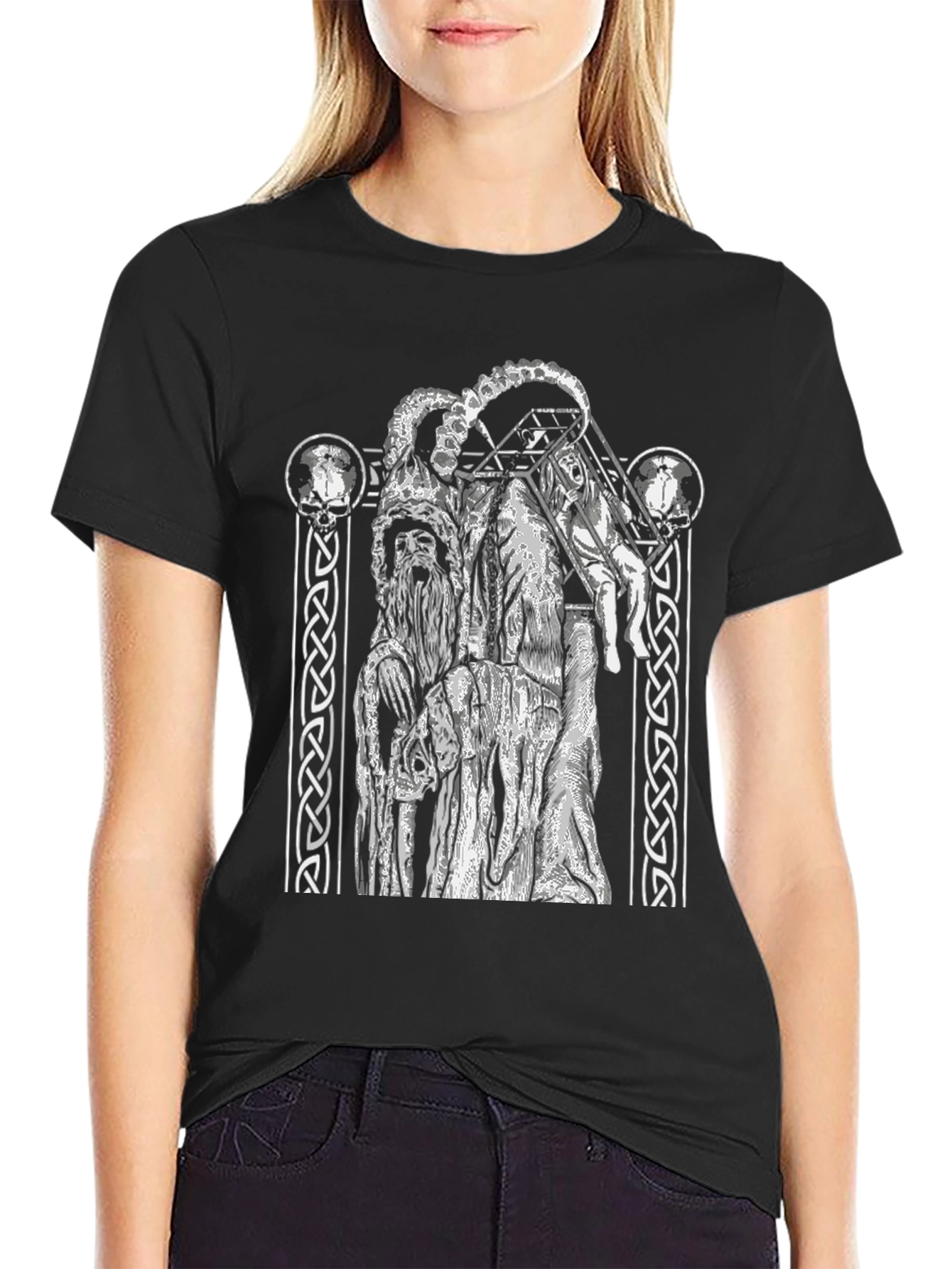 Grim T-Shirt with Occult Design